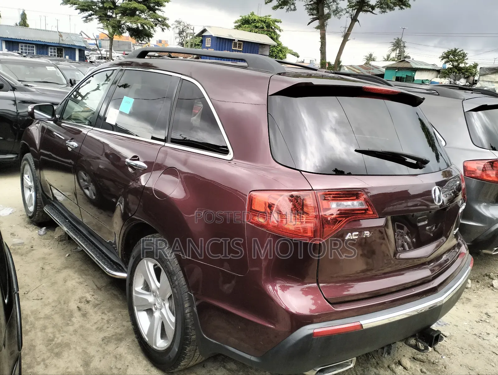 Acura MDX SUV 4dr AWD (3.7L 6cyl 6A) 2012 Red