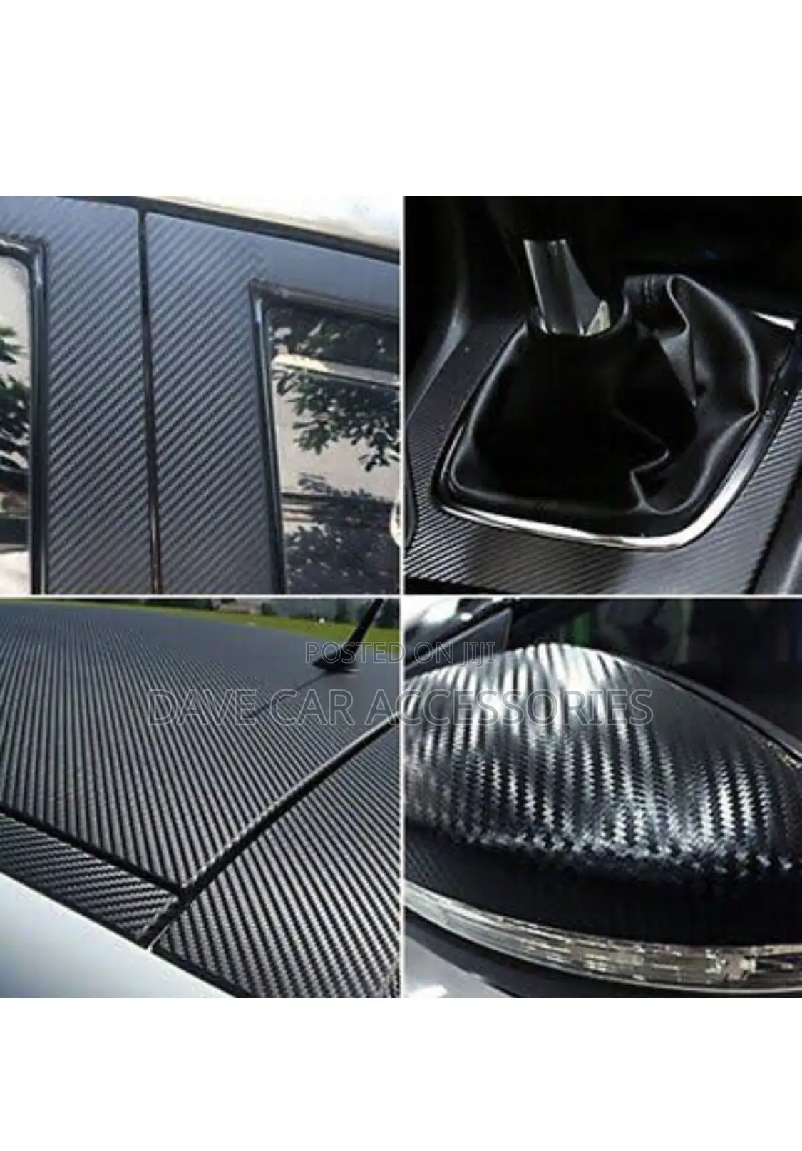 5d Car Carbon Fibre Wrap