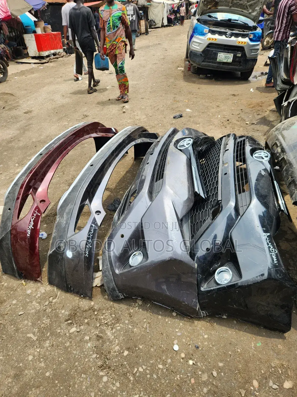 2 Set of Complete Front and Back Bumper Rav4 2018 Model