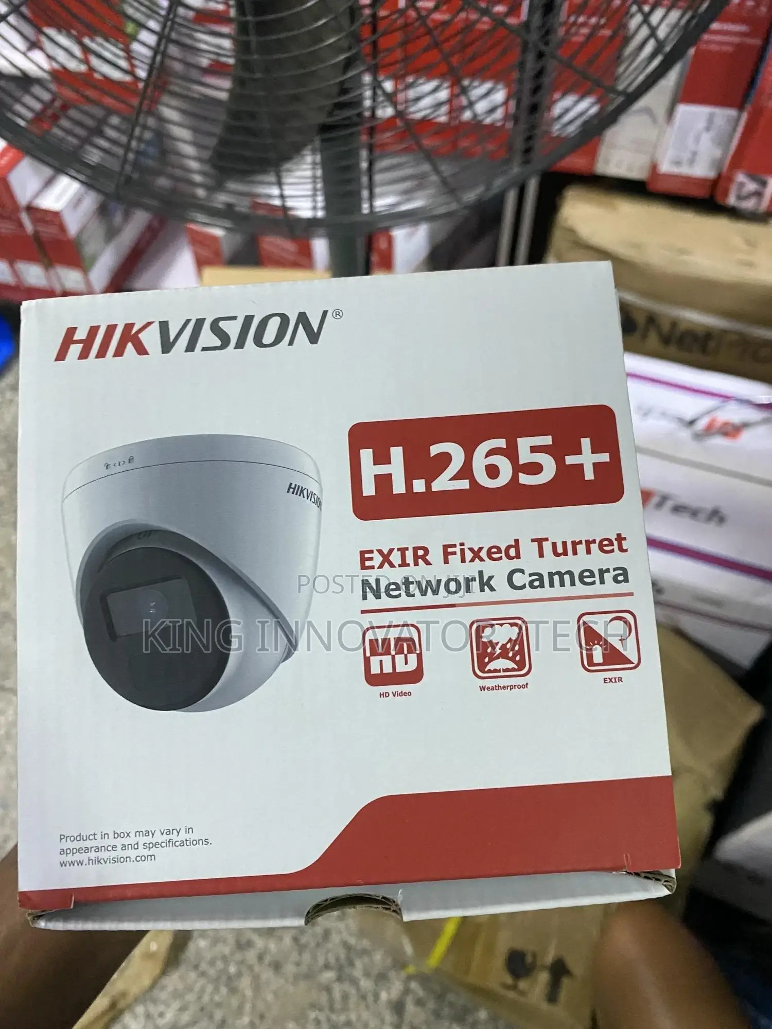 Hikvision Exir Fixed Turret Network Camera 2mp Ds-2cd1321go-I