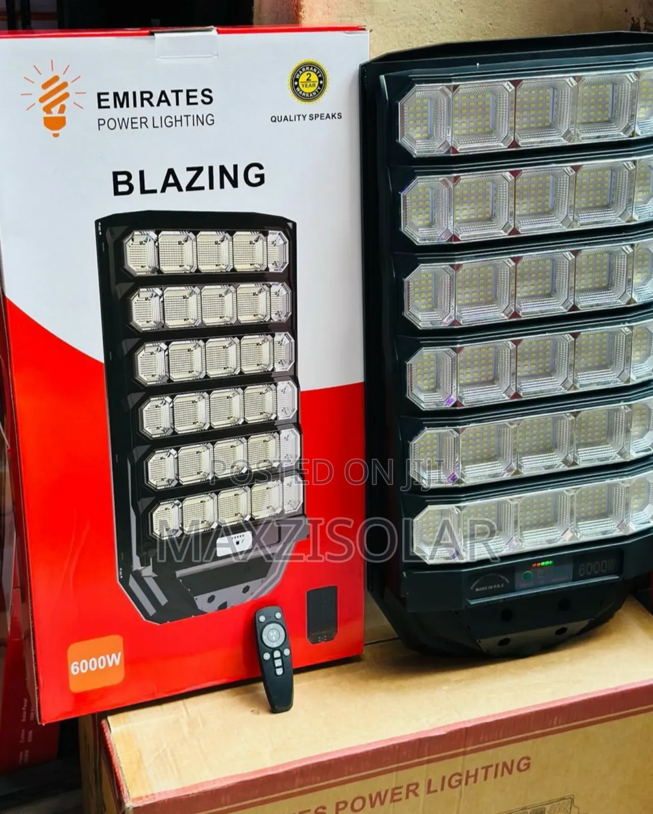 Emirate 6000watts Solar Street Light
