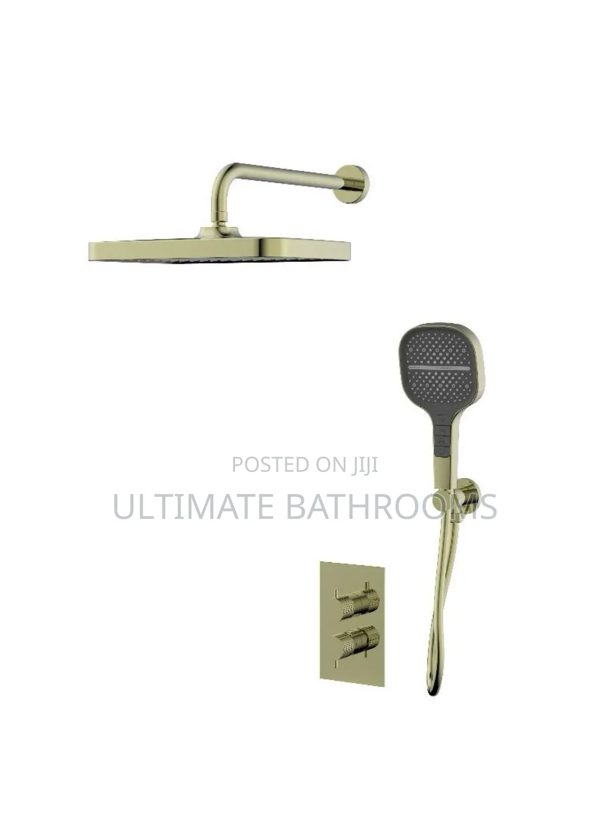 Sweethome Brush Gold 4ways Conduit Shower Mixer