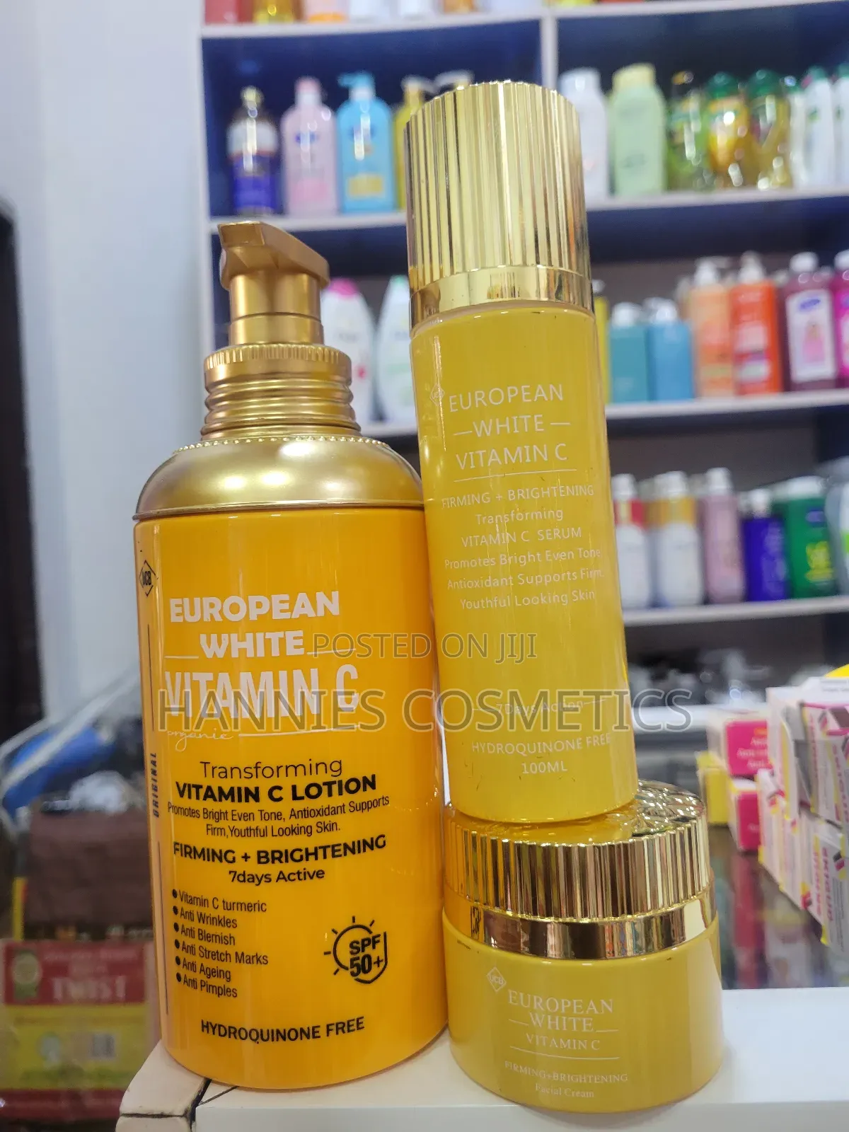 European White Whitening Skincare Set