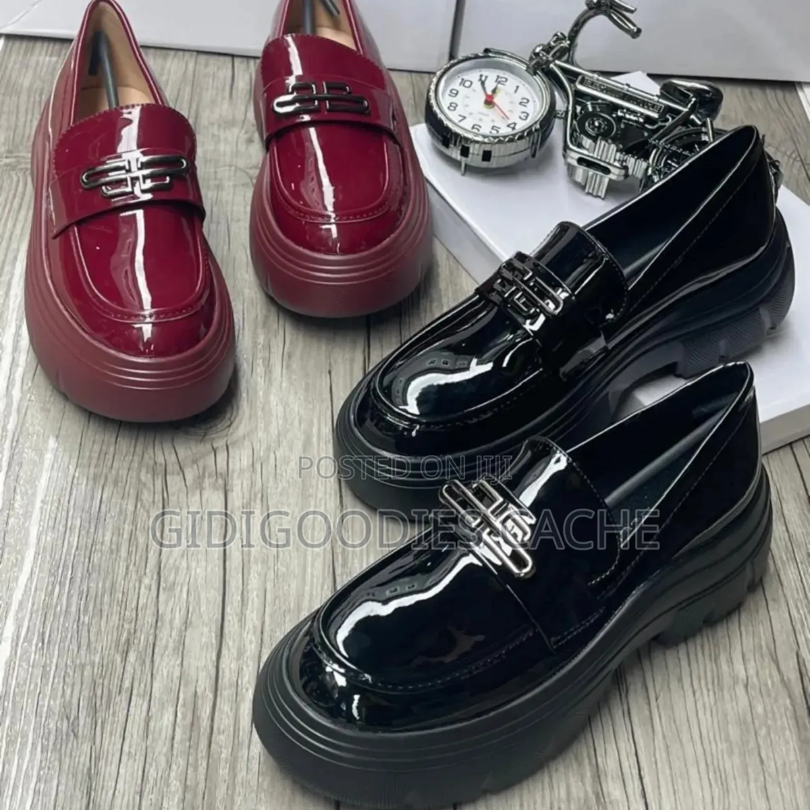 Branded Women’S Chunky Laceless Shoes Size 38-42