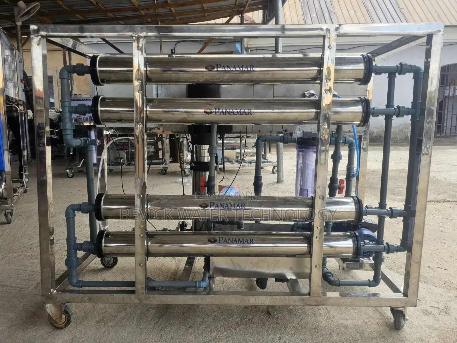 4 Membrane Reverse Osmosis (Ro) Water Treatment System