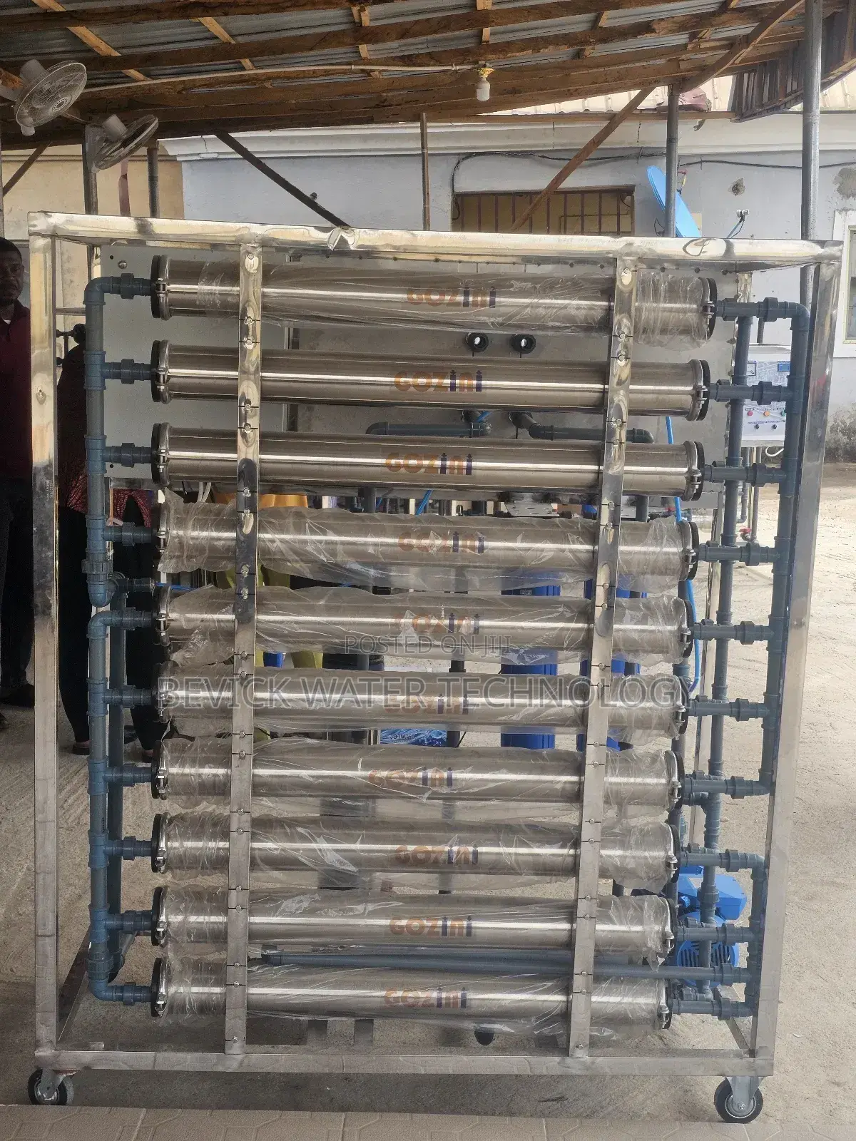 10 Membrane Reverse Osmosis (Ro) System