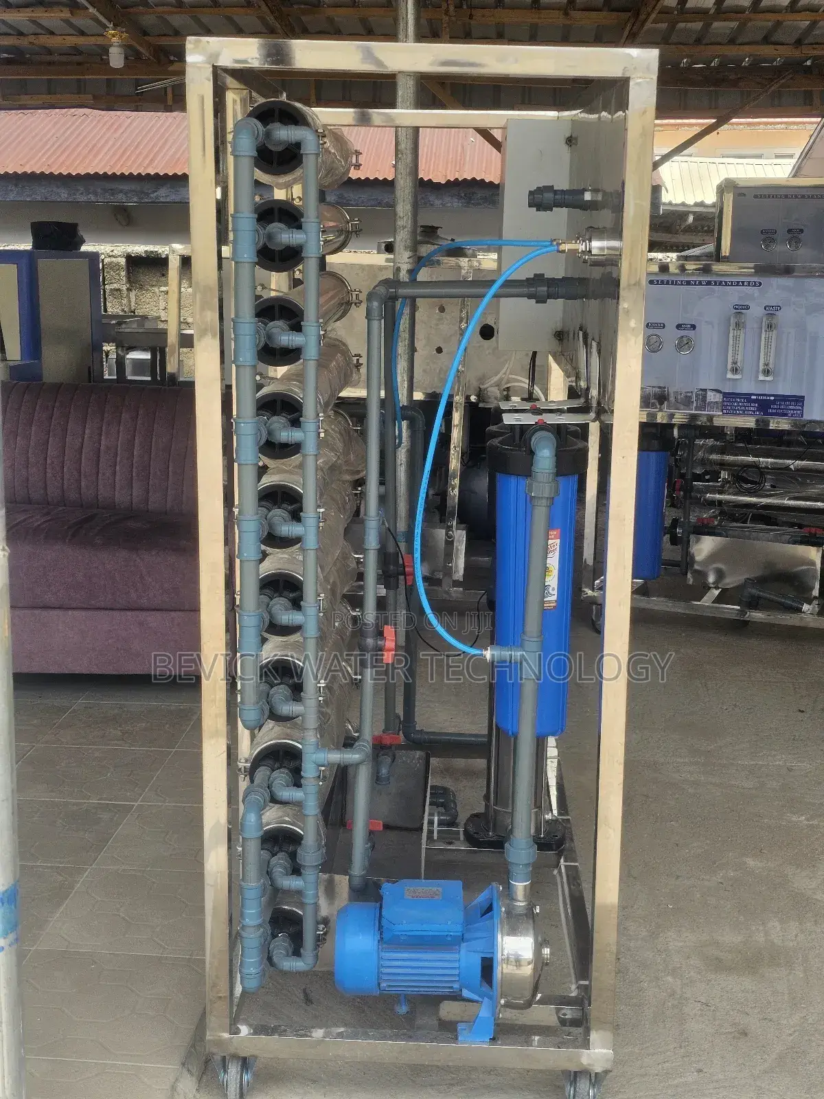 10 Membrane Reverse Osmosis (Ro) System