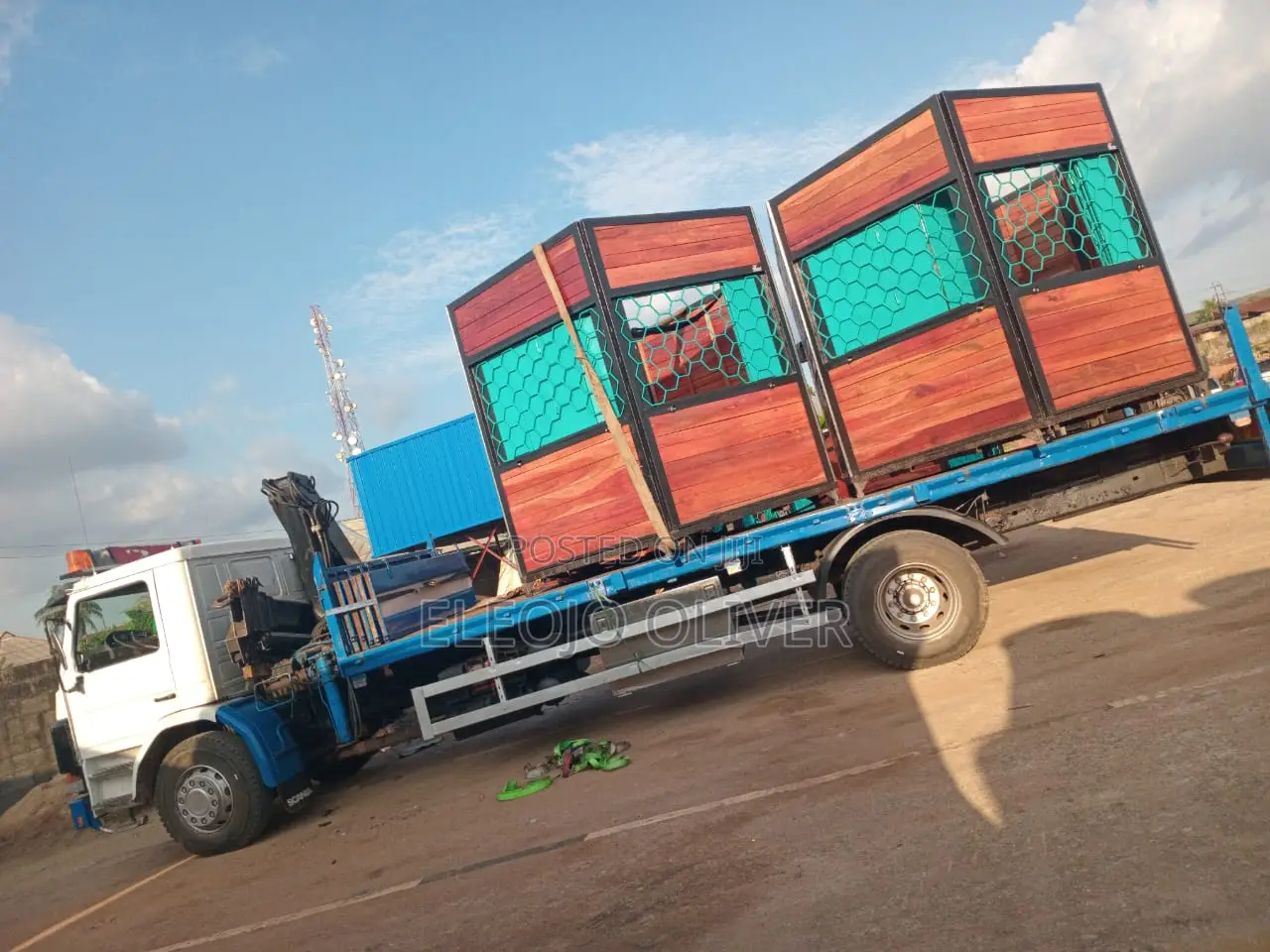 Crane Truck For Hire In Ojo, Lagos | Rent Crane Mounted Truck In Ojo
