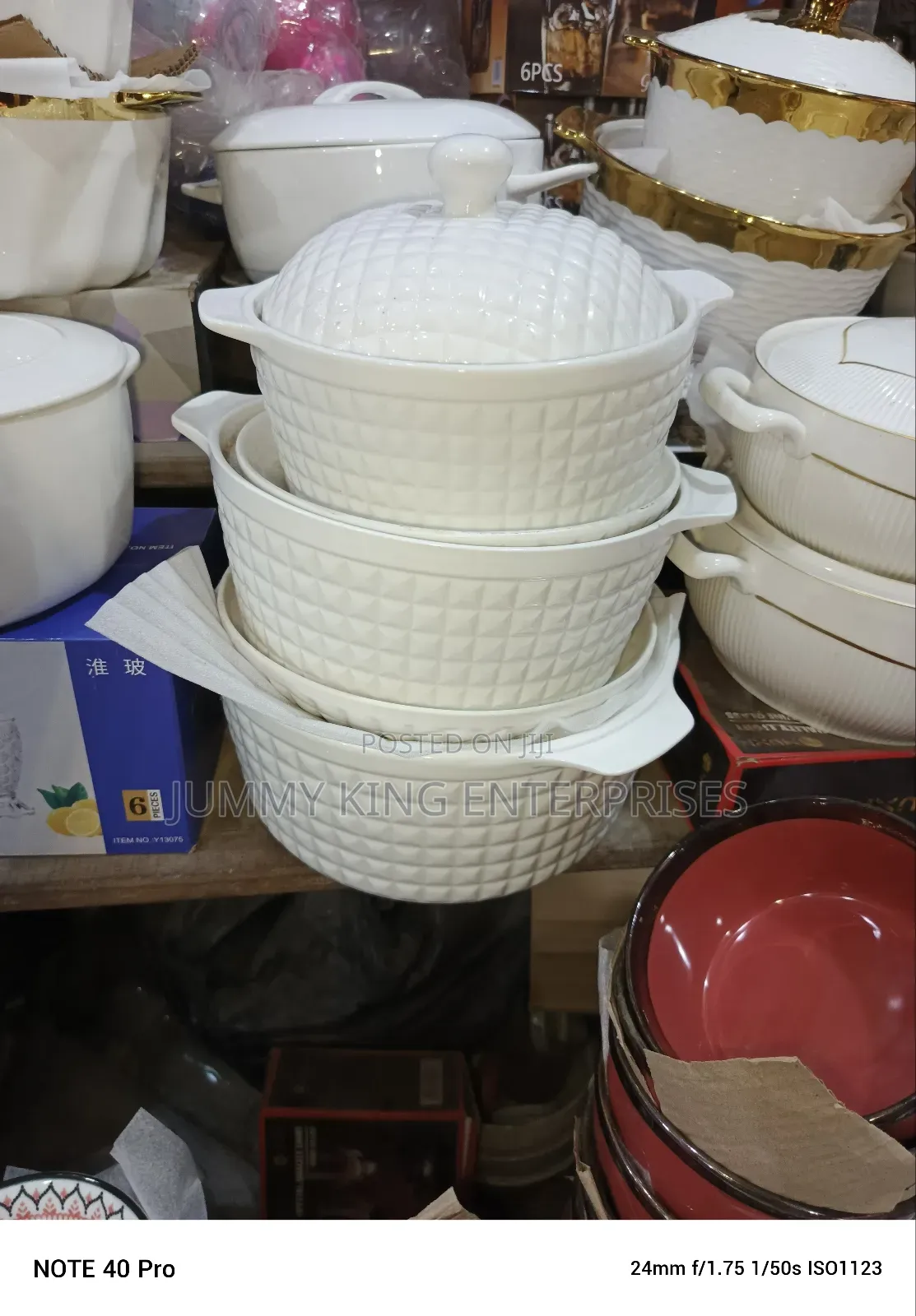 Unbreakable Ceramic Plates
With Cover 3pcs