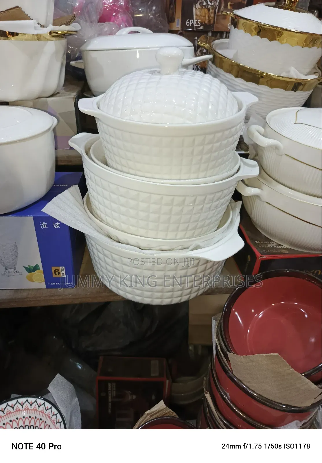 Unbreakable Ceramic Plates
With Cover 3pcs