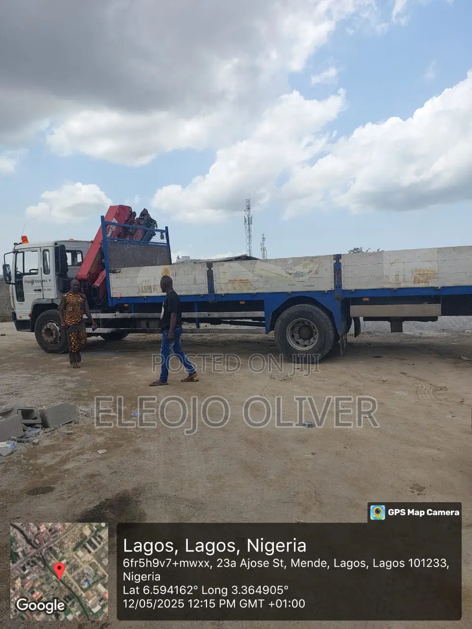 Crane Truck For Hire In Ejigbo, Lagos | Rent Self Loader In Ejigbo