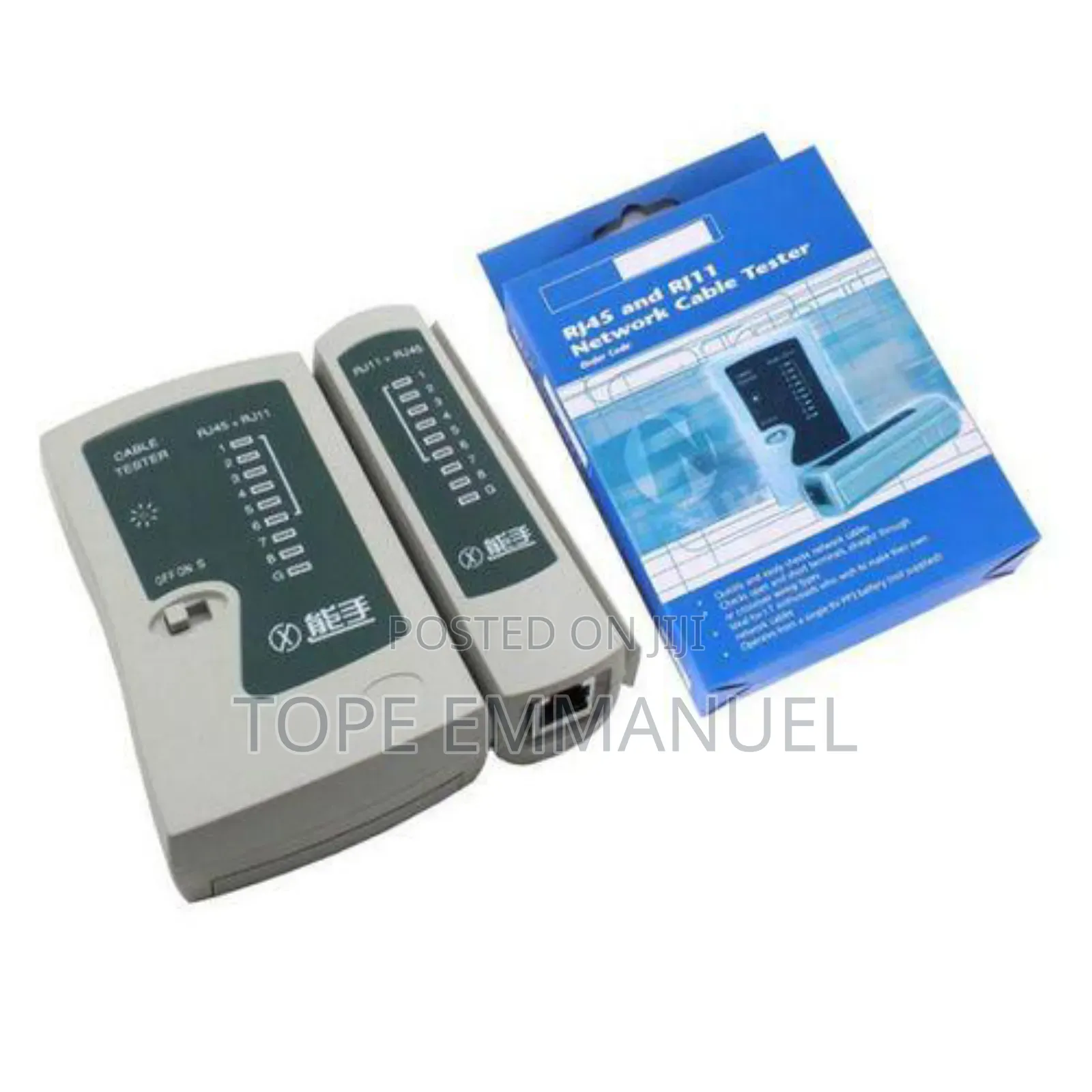 Network Cable Tester : Rj11, Rj47 1pcs