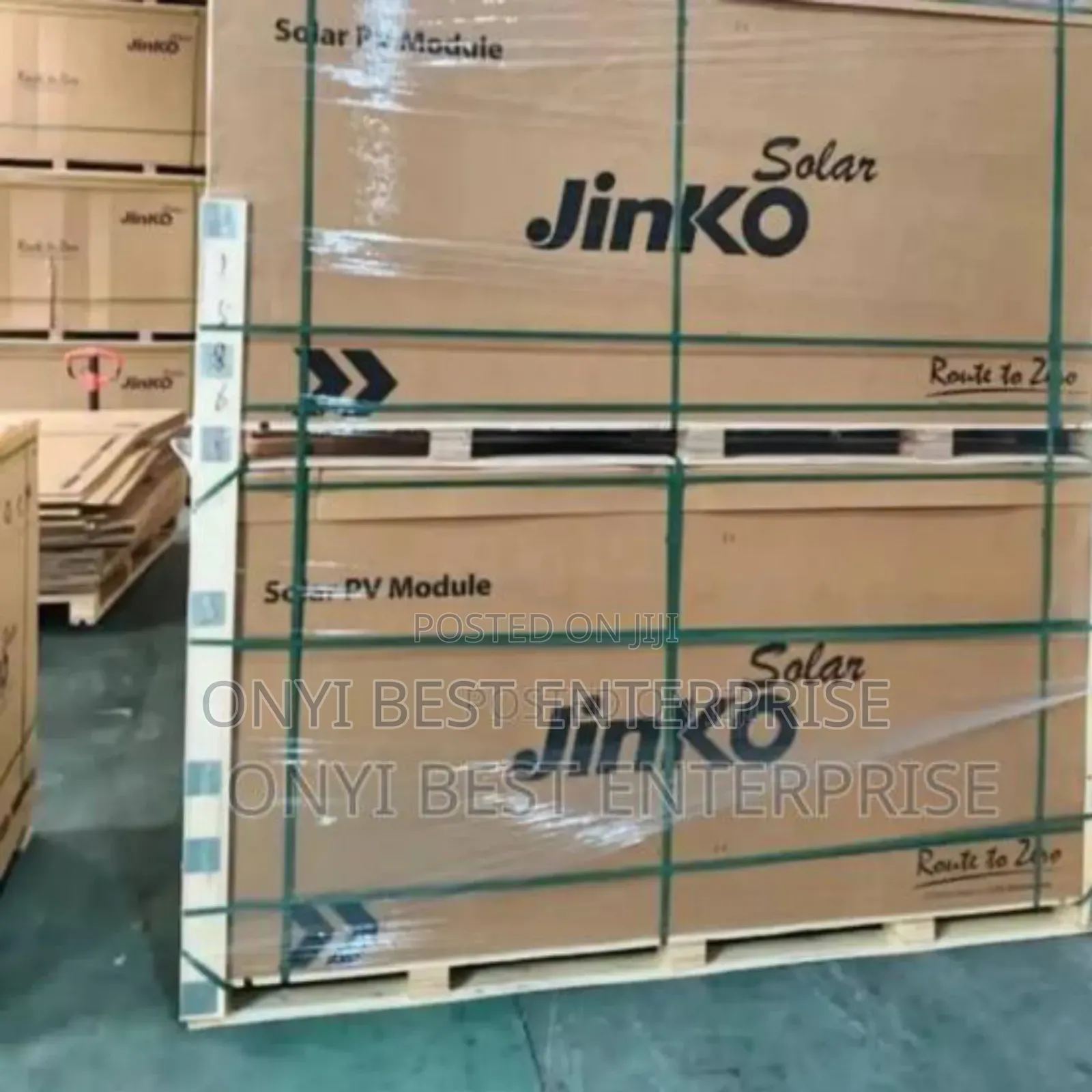 Jinko Bifacial Solar Panels 590watts Available