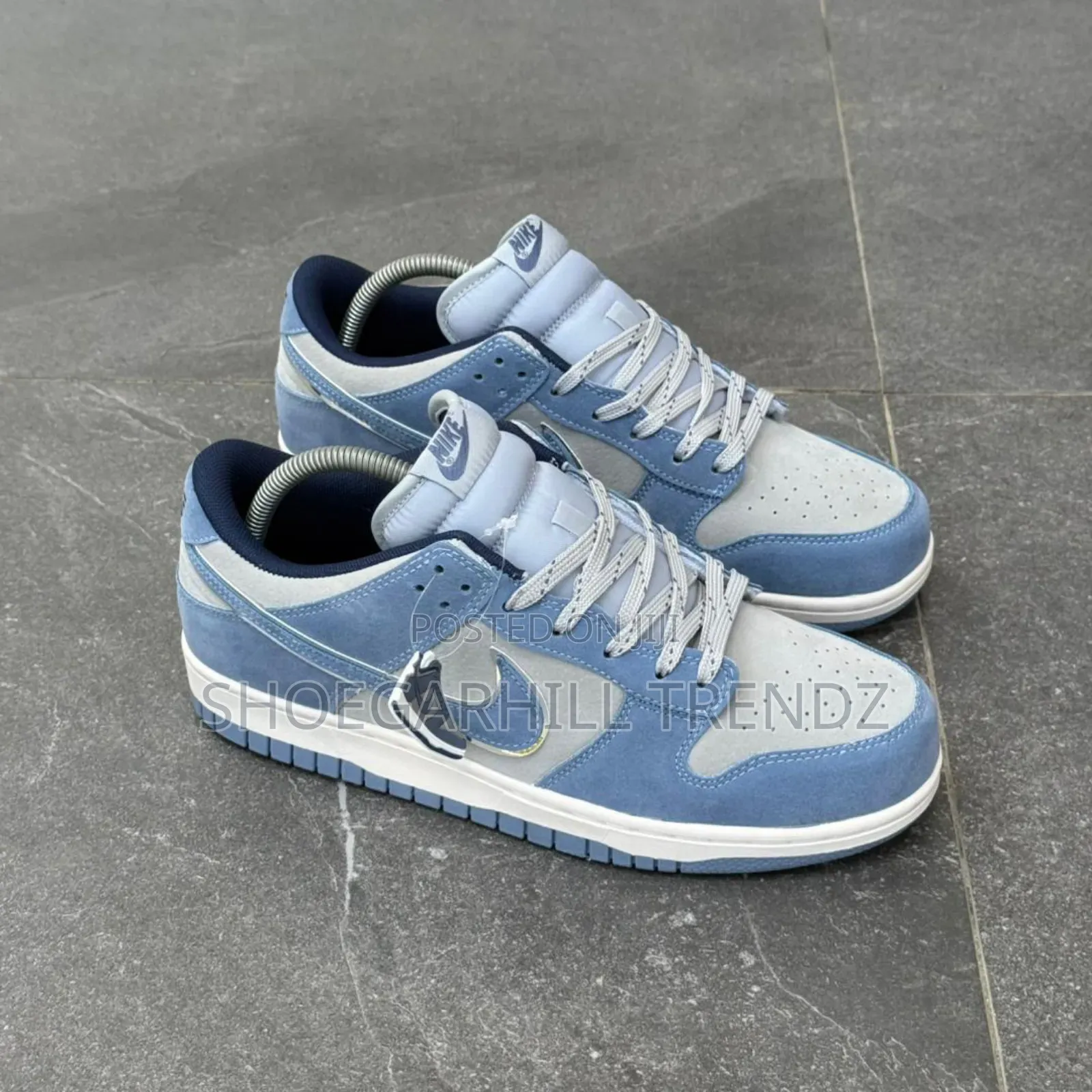 Nike Sb Dunk Cool Blue Sneakers Size 38-48