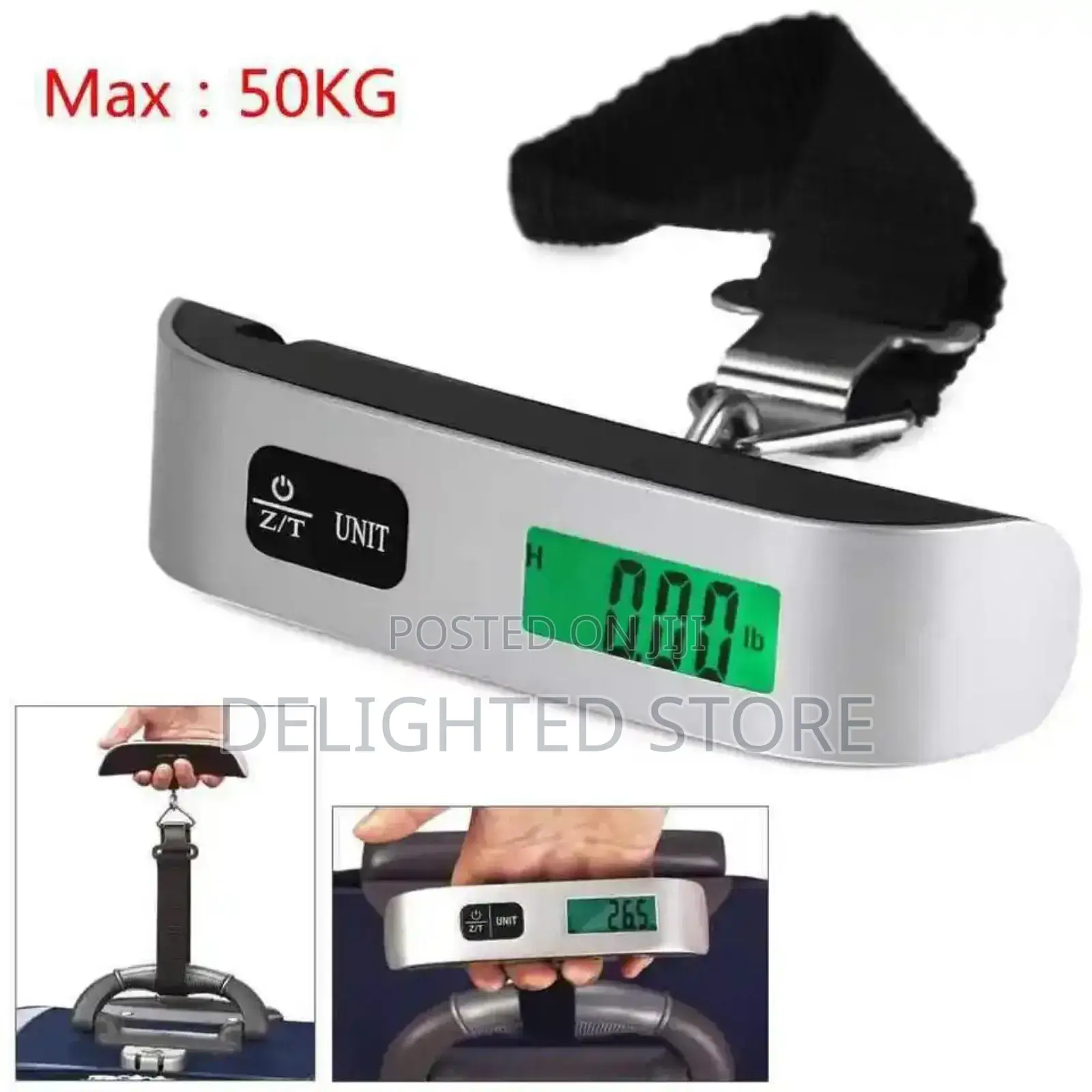 Electronic Luggage Weighing Scale(Can Weigh 50kg)Come With Its Battery