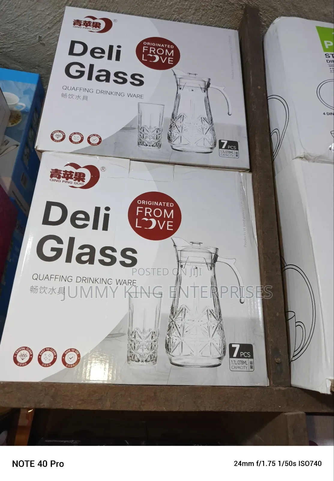 Jug With 6 Cups for Juice and Water