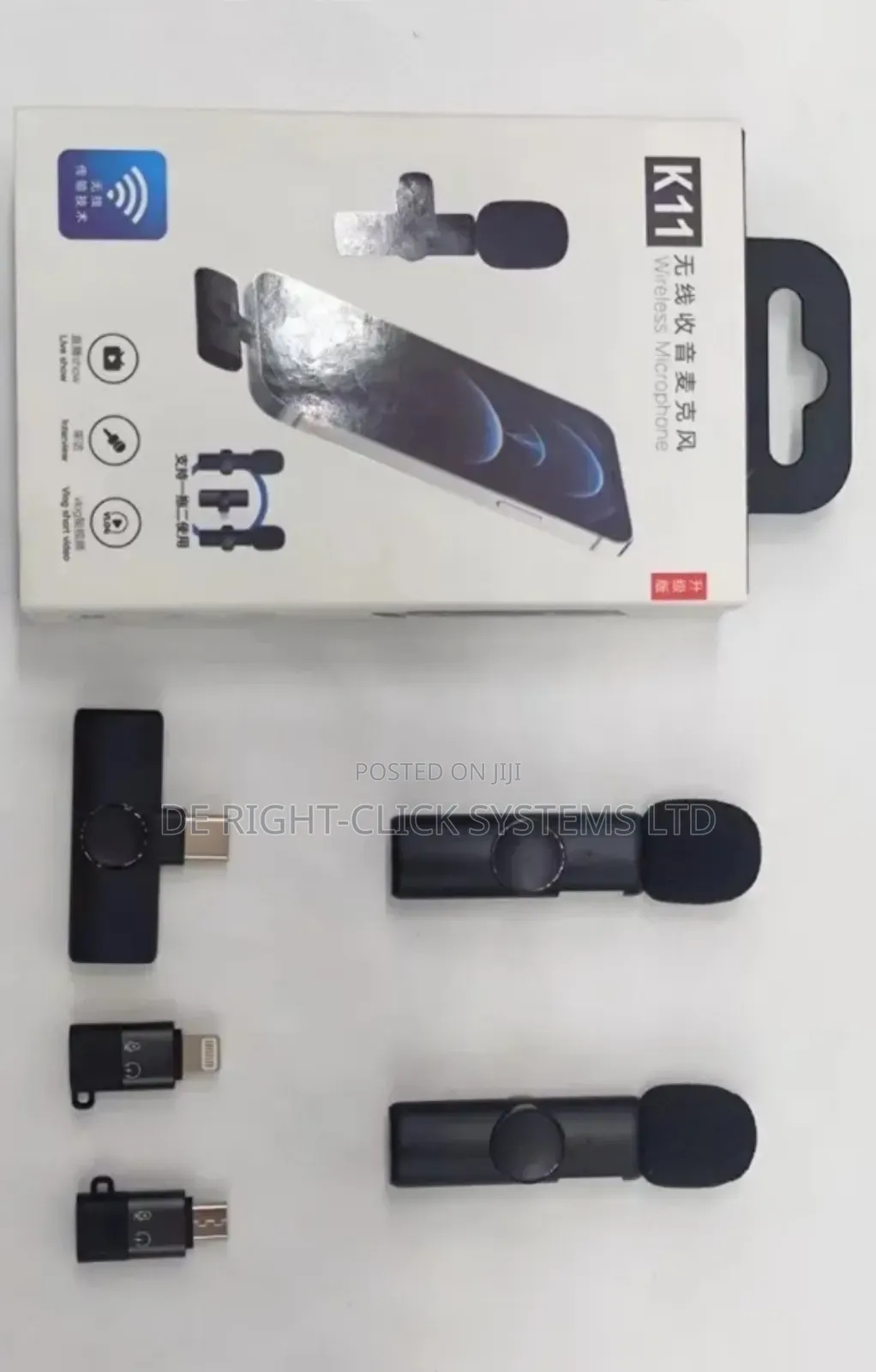 Wireless Microphone for Type C and iPhone Devices