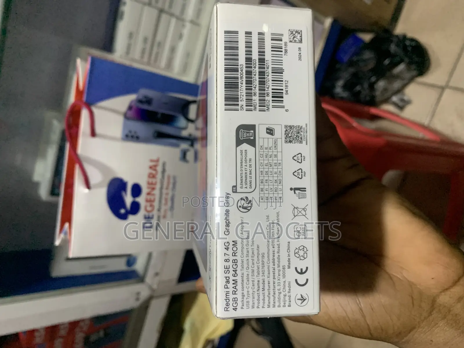 New Xiaomi Redmi Pad SE 8.7 64 GB Red
