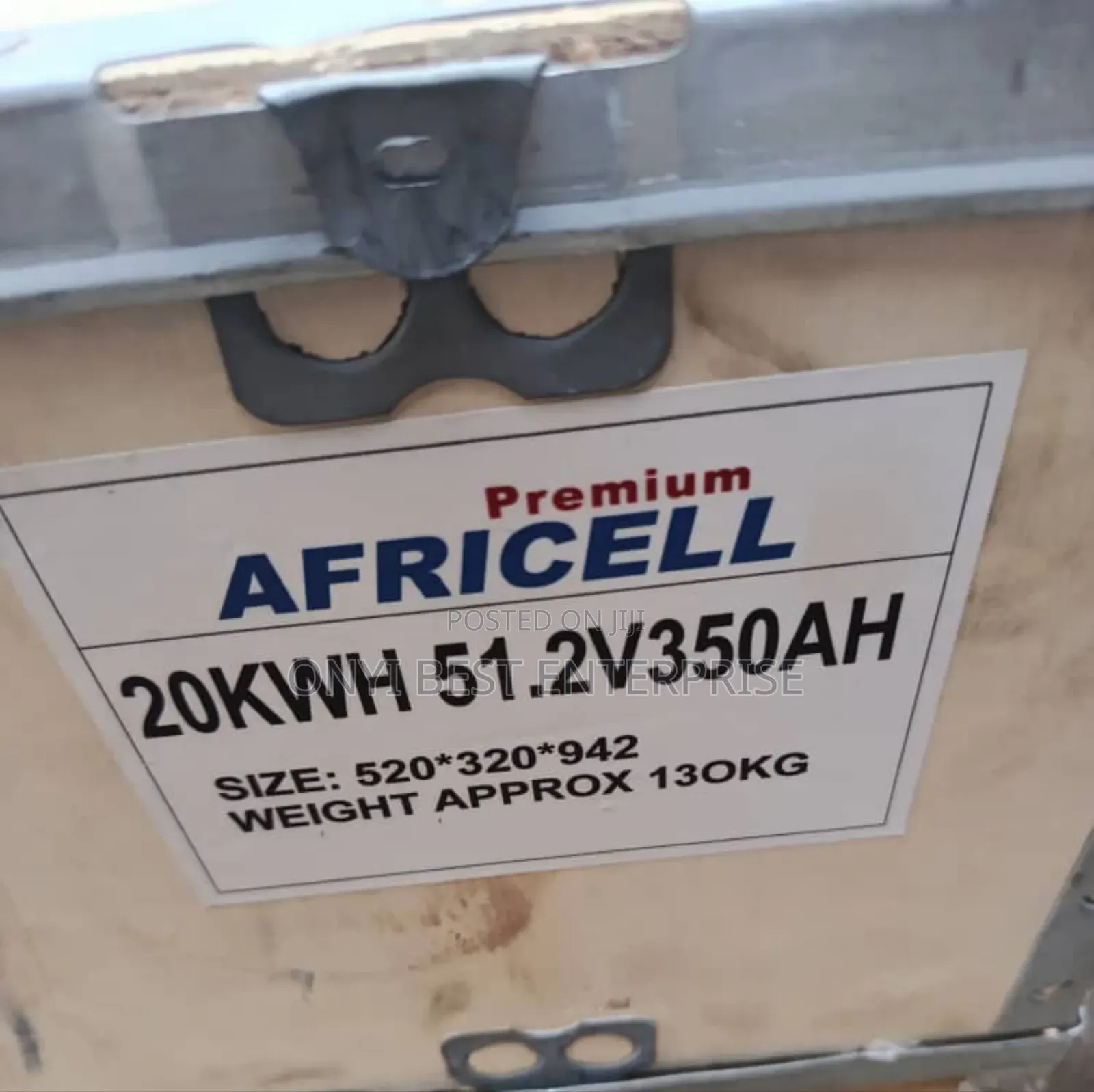 20kwh 51.2v Africell Lithium Ion Battery Available Now