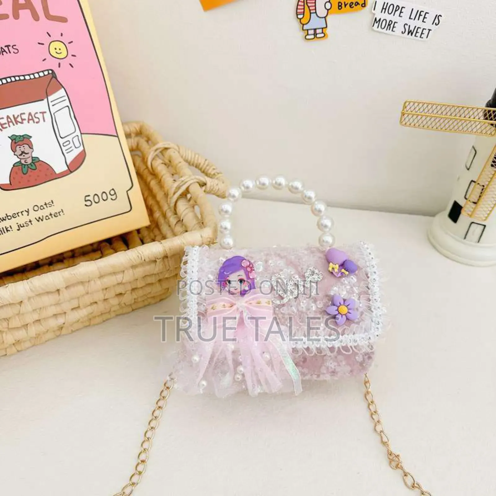 Quality Girls Sequins, Pearl and Diamante Stones Embellished Handbags