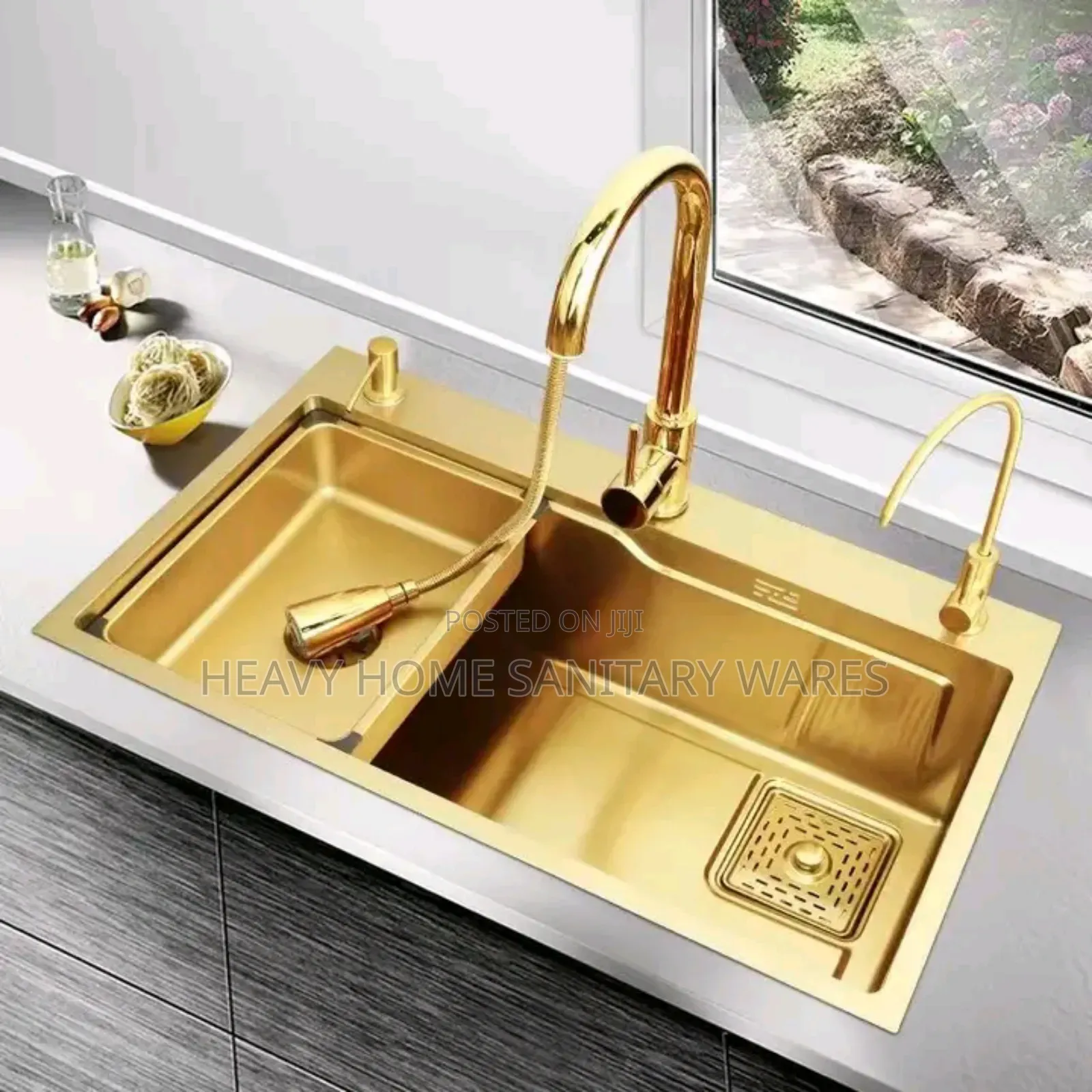 Rich Gold Luxury Kitchen Special Sink