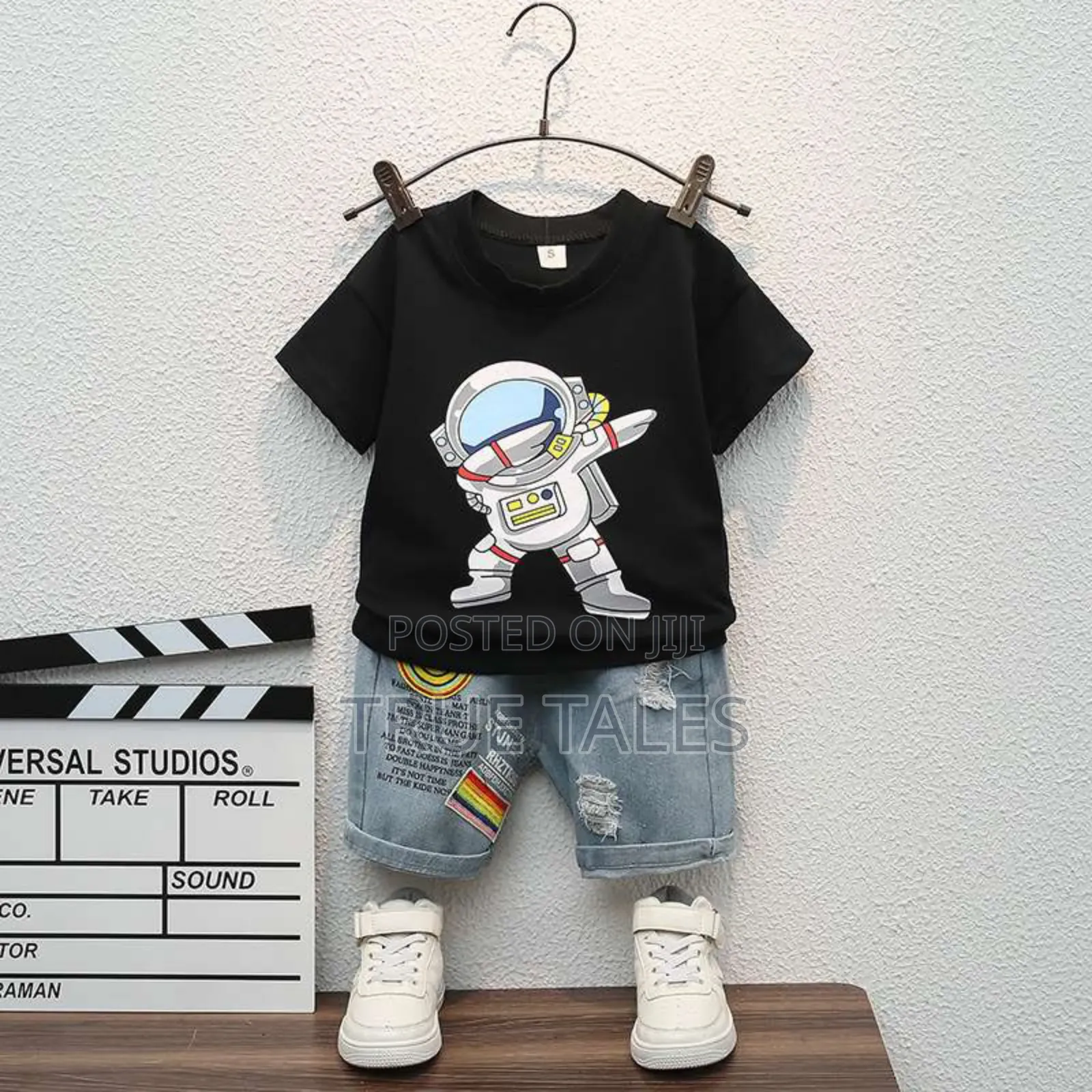 Denim Jeans And Top Set For Kids Aged 6 Months To 3 Years