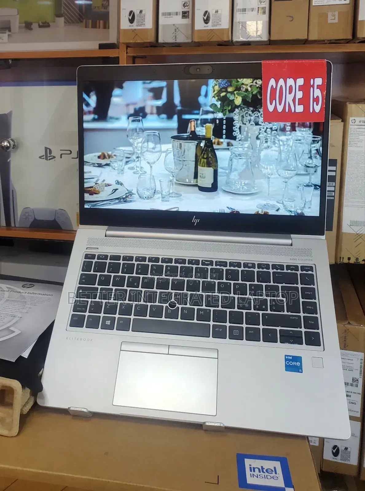 New Laptop HP ProBook 640 G8 16GB Intel Core i5 SSD 256GB