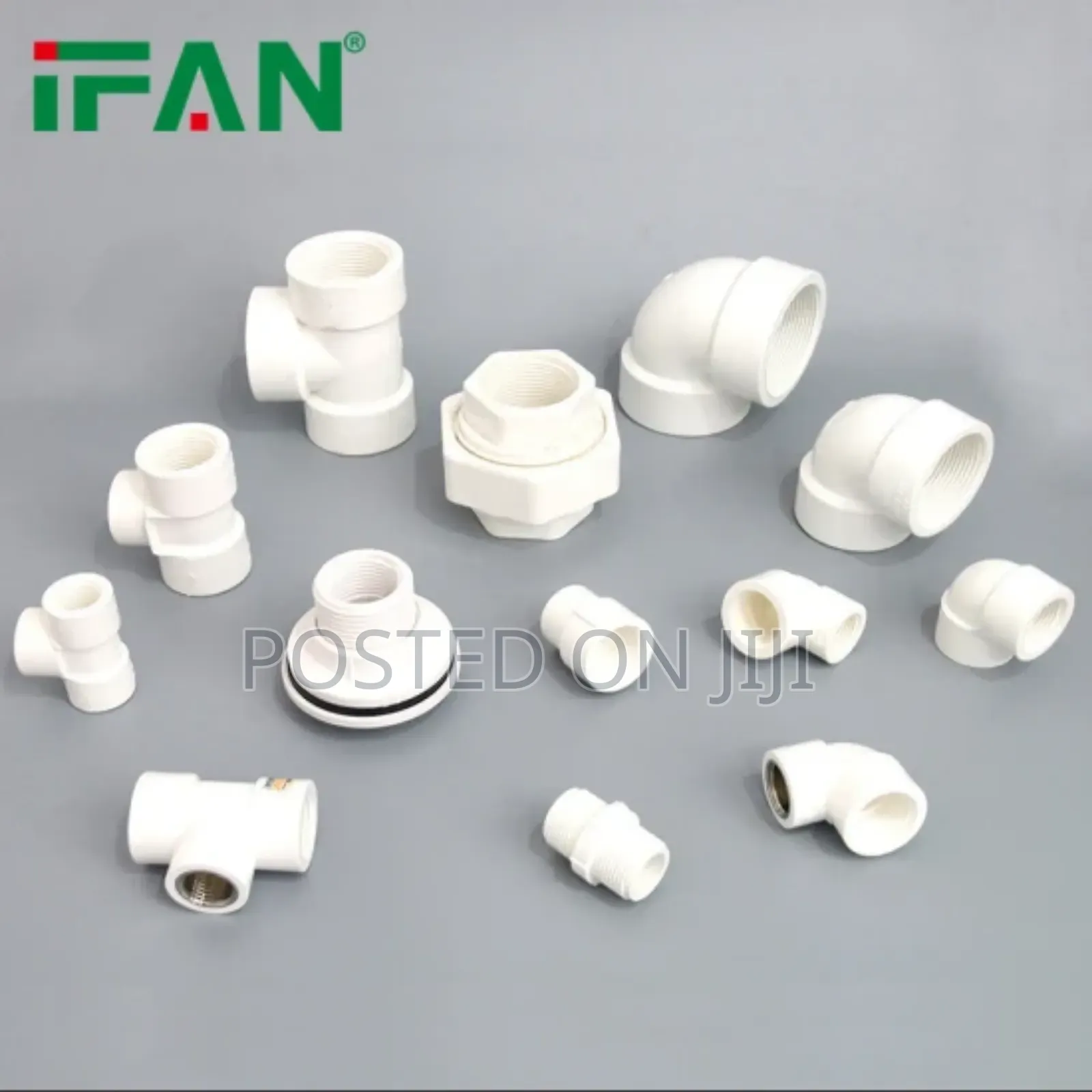 White Pipes and Fittings (Kkarishma) in All Sizes
