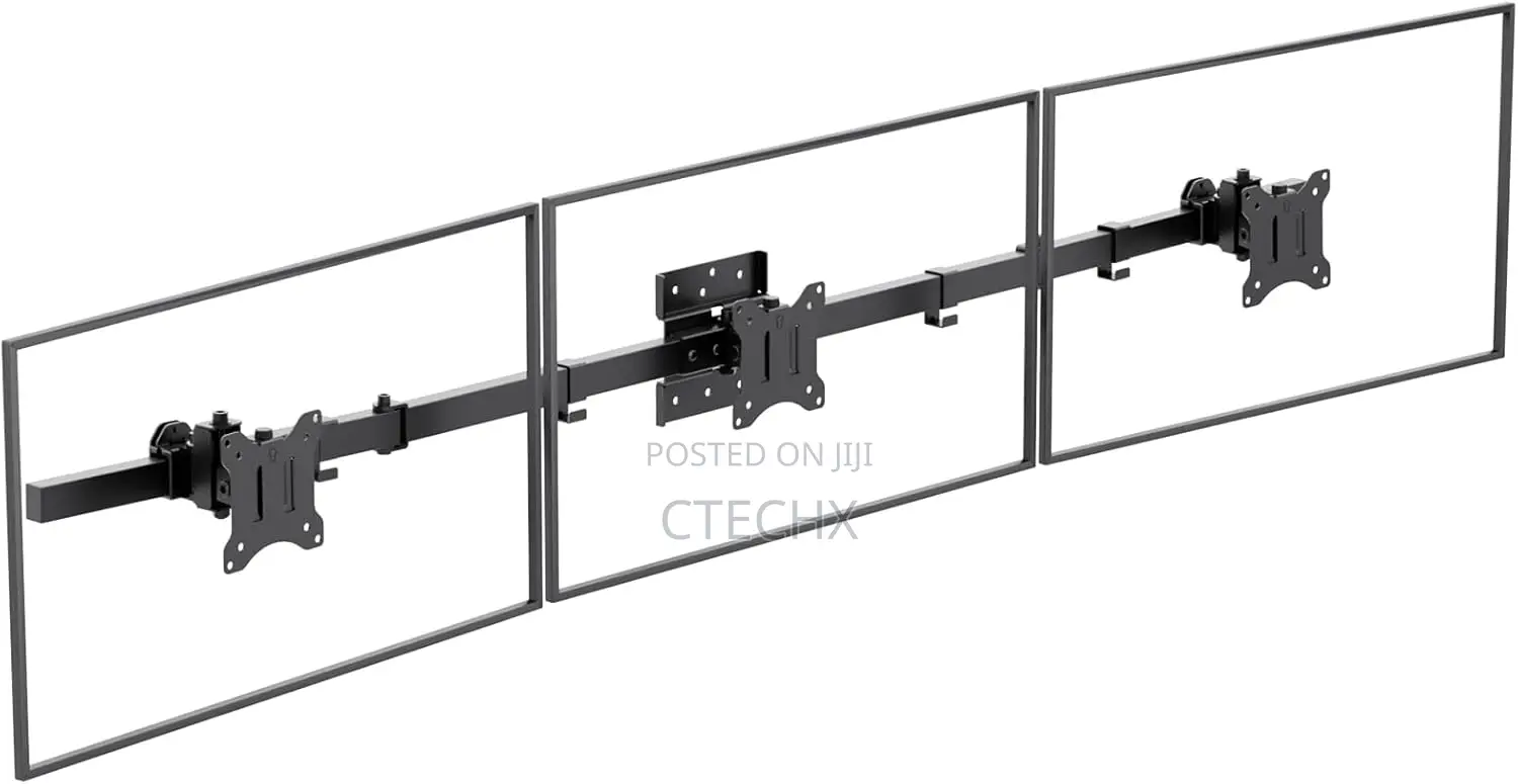Wali Triple Monitor Wall Mount for 17 to 32 Inch