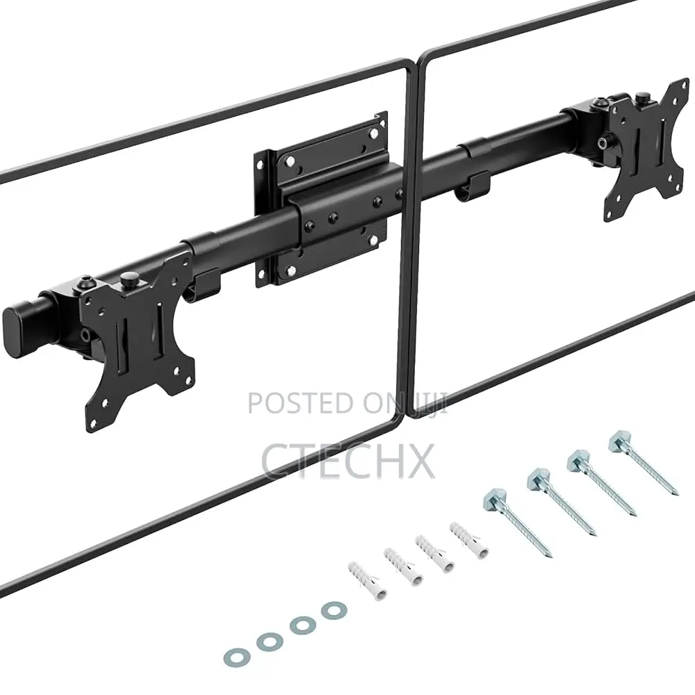 Ultra Wide 24-38 Inch Screens Monitor Wall Mount for 2 Monitors