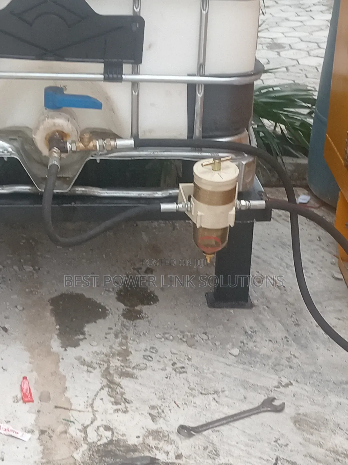 Instalation of Diesel External Tanks