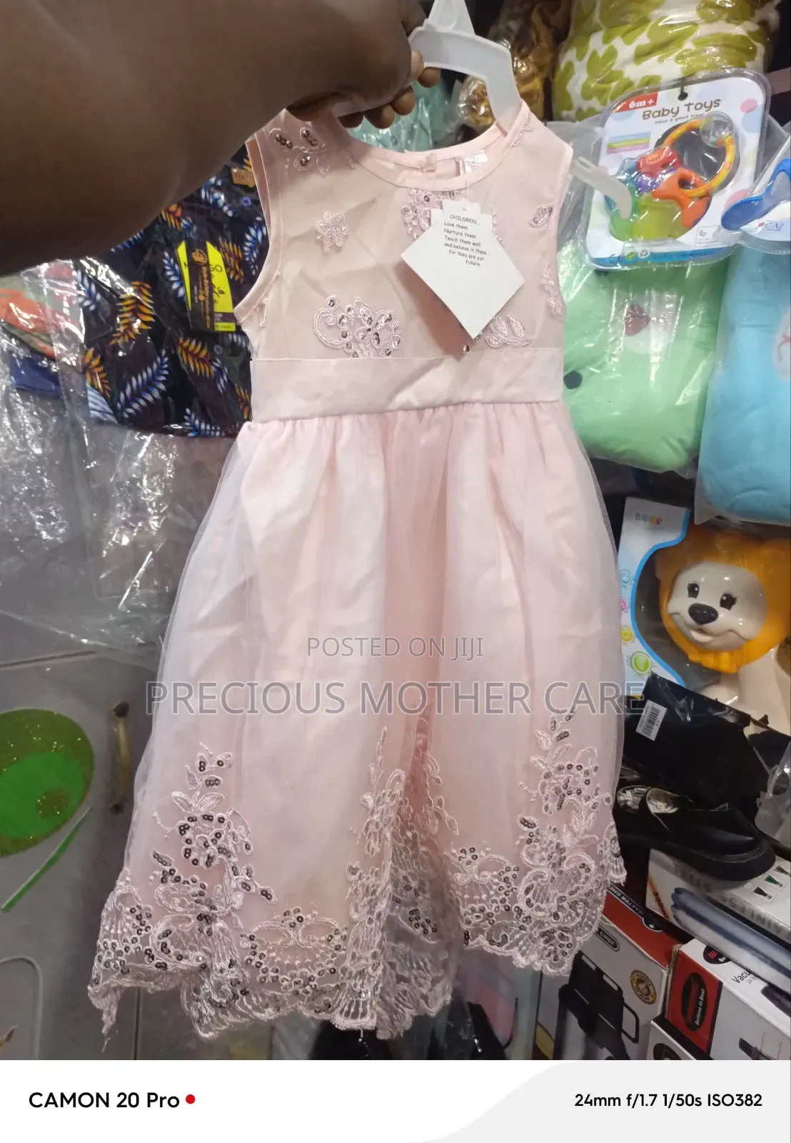 Girl Buberry High and Low Gown