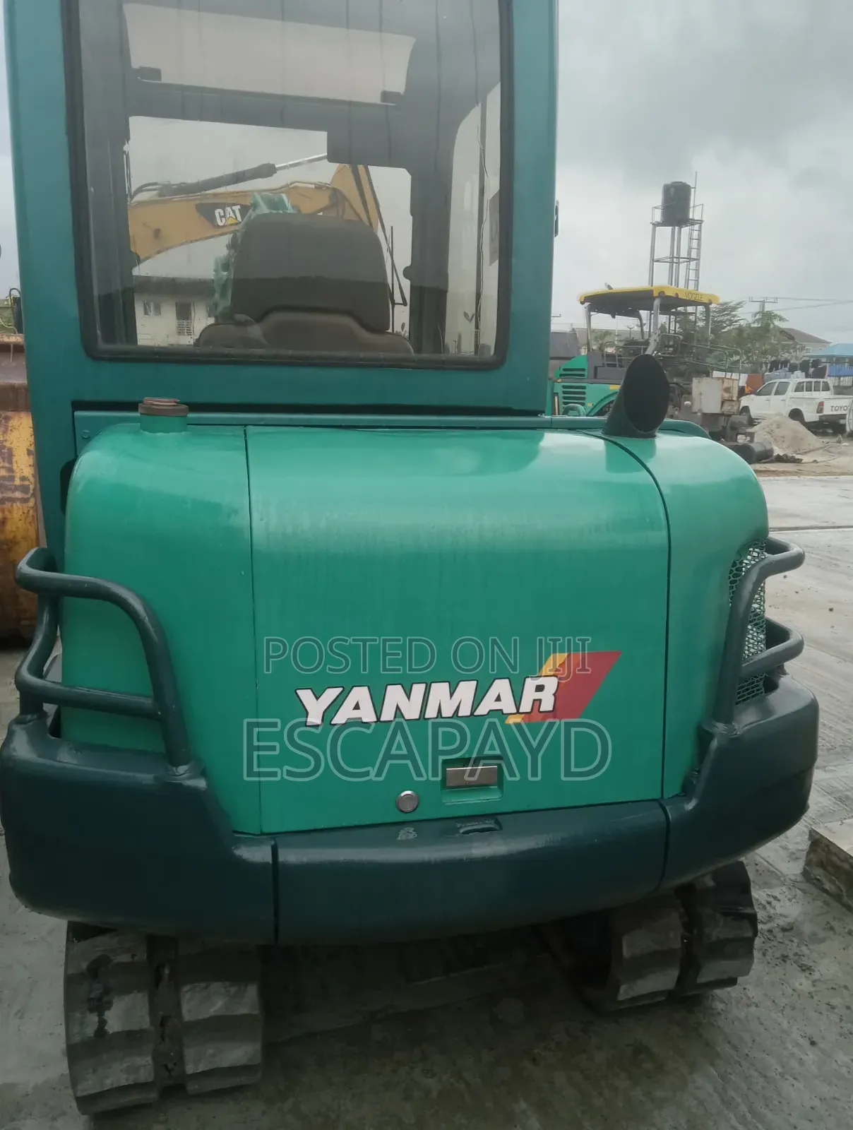 Yanmar B37 Mini Excavator – Compact 3-Ton Performer