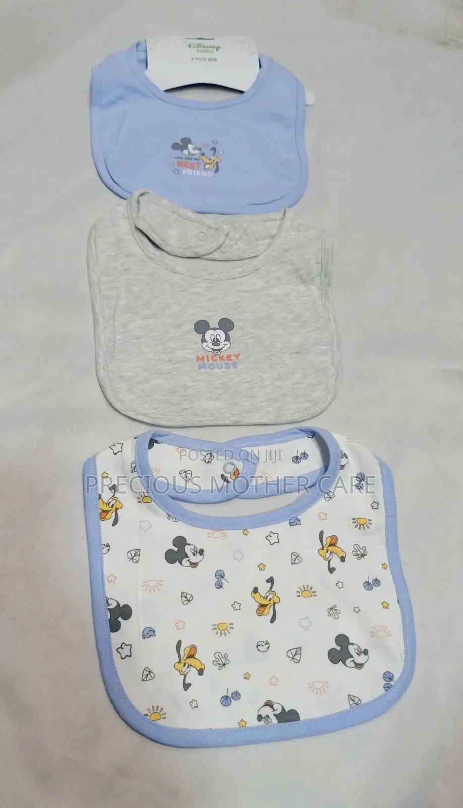 Disney Baby Characters Bib 3 Pics