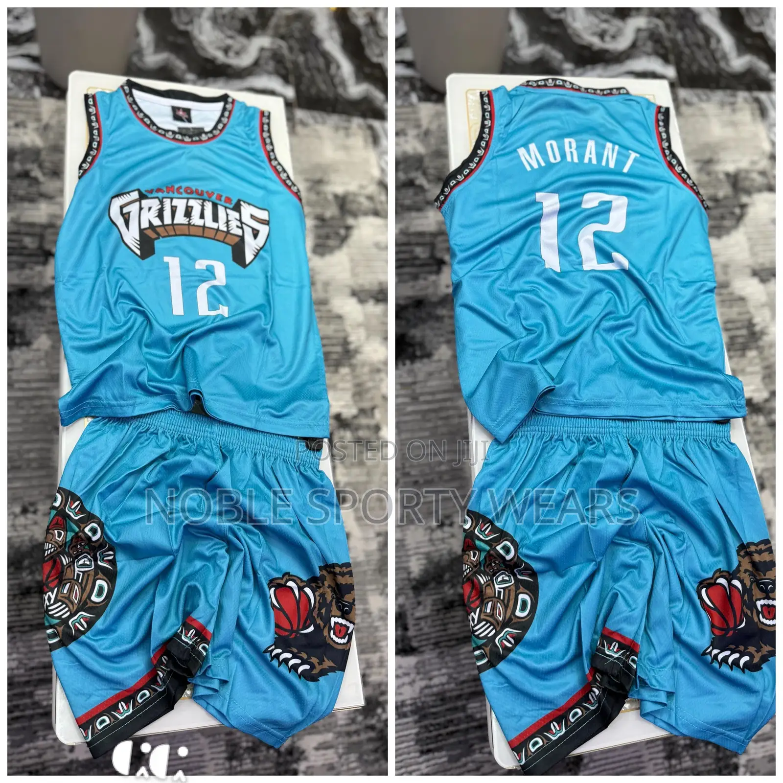 Basketball Jersey, Ja Morant Vancouver Grizzlies.