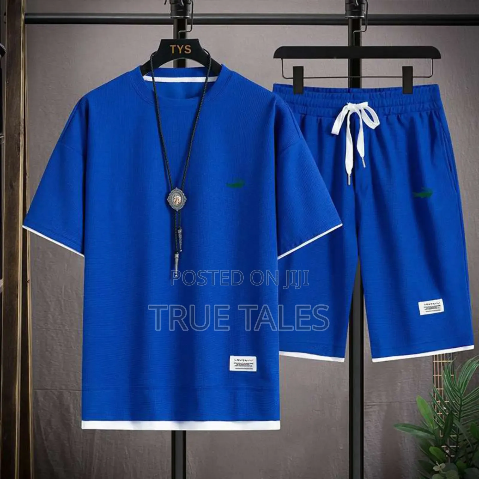 Men's 2 Piece High Quality Shorts And Tops Set