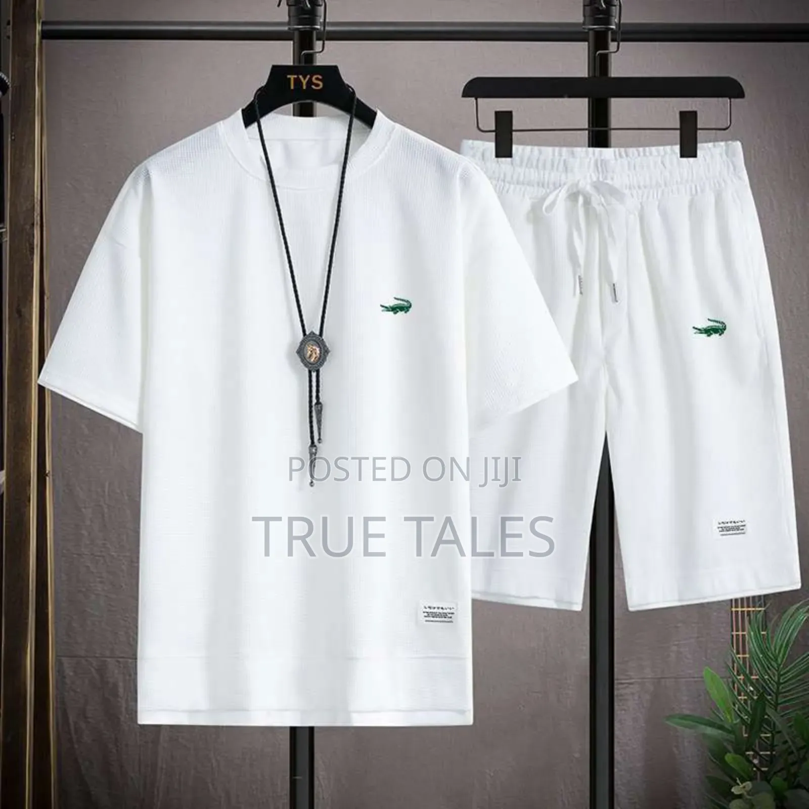 Men's 2 Piece High Quality Shorts And Tops Set