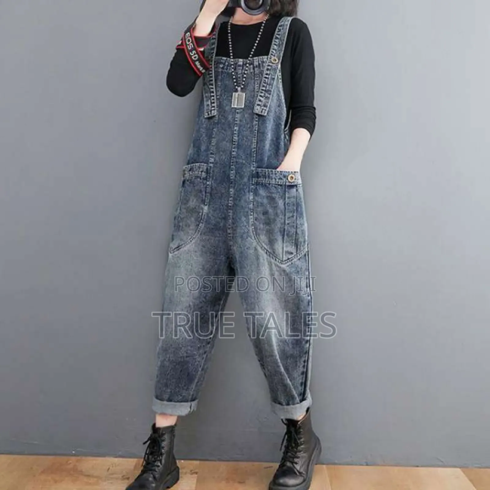 Very High Quality Women and Men Denim Jeans Dungarees Only Without Top