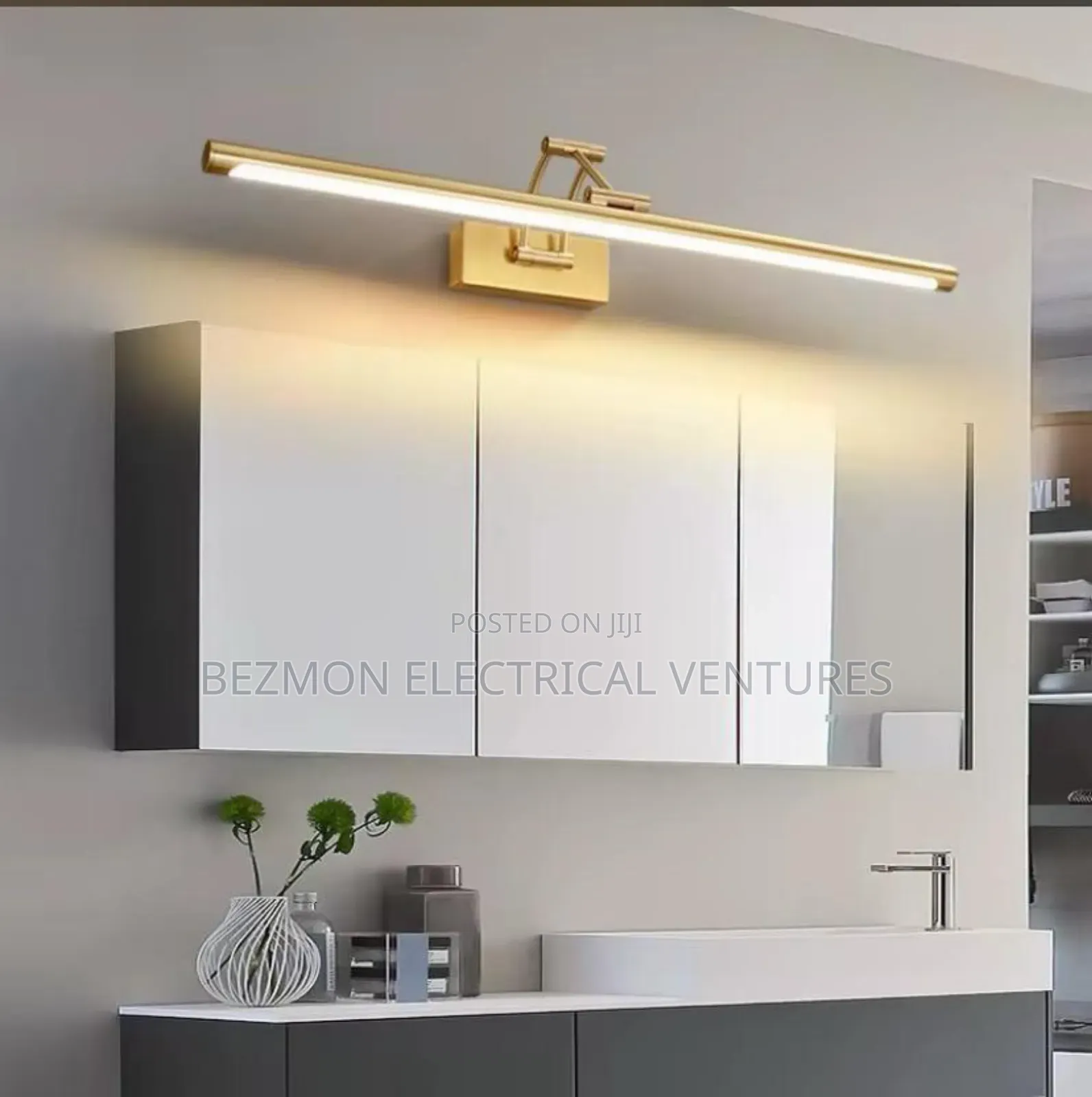 Massive Mirror Light Available for Sale