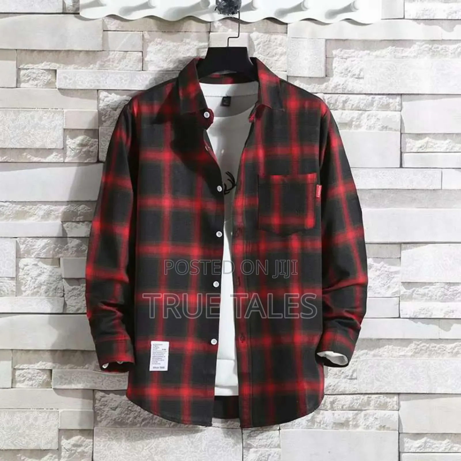 Men's Striped Long Sleeves Shirts