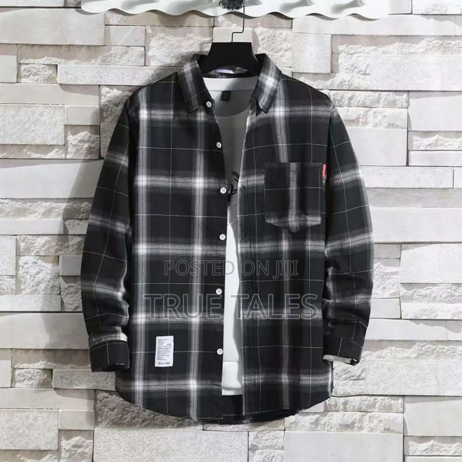 Men's Striped Long Sleeves Shirts