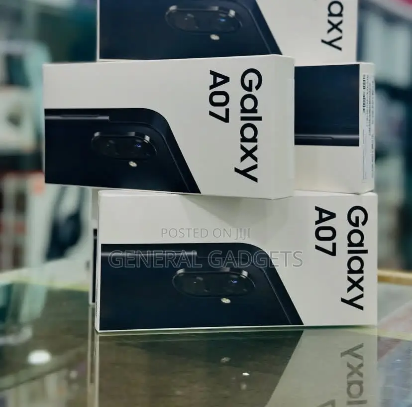 New Samsung Galaxy A07 4G 64 GB Black