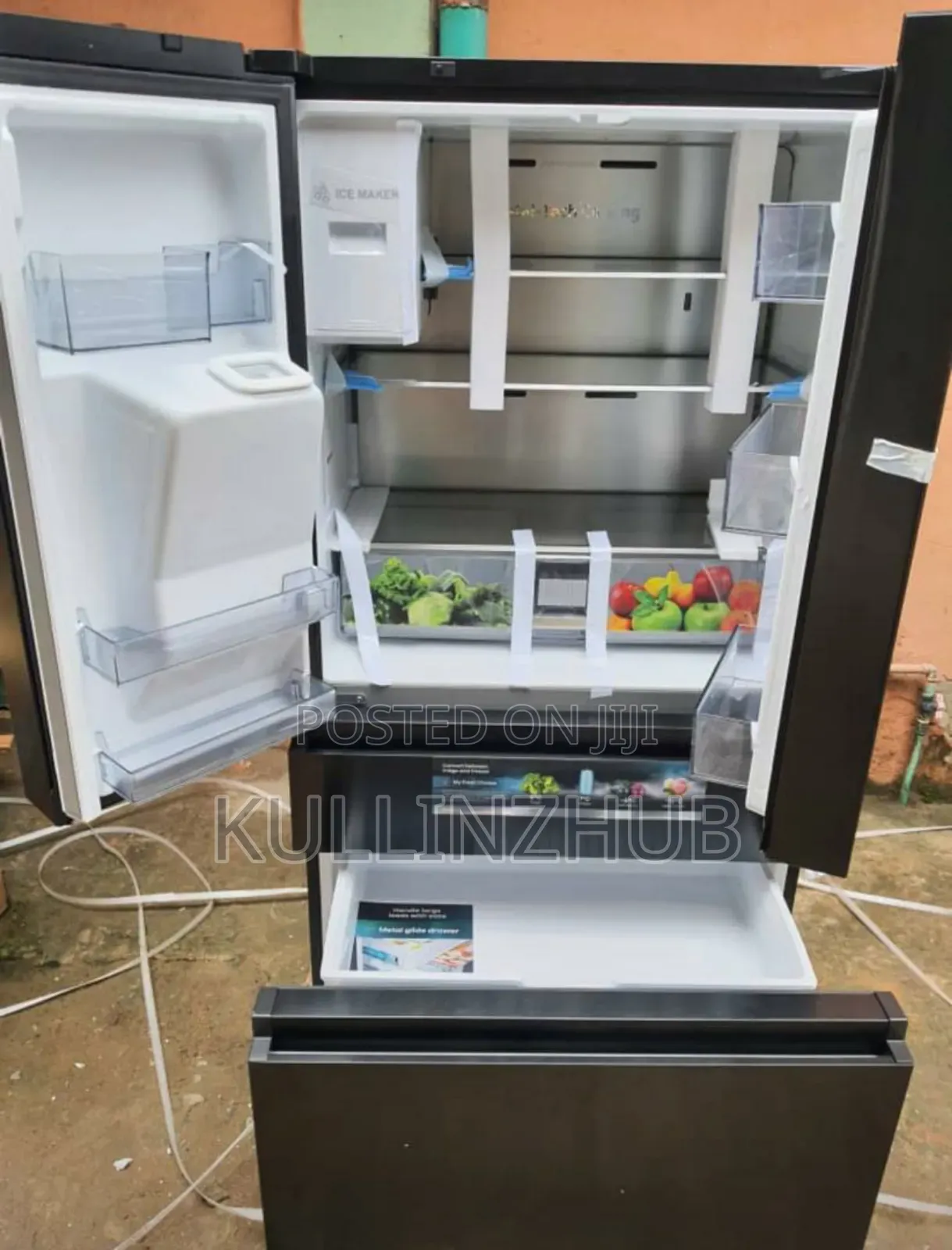 Hisense 560 Litres Side By Side French Door Refrigerator & Dispenser |