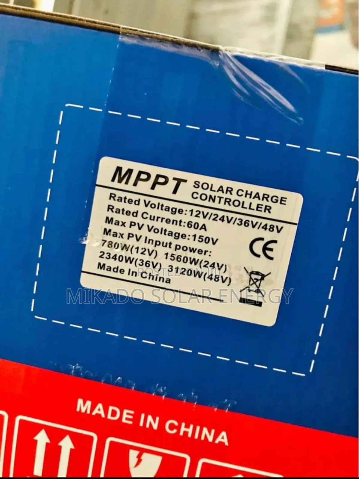 60ah MPPT SMS Solar Charge Controller – Smart Efficient