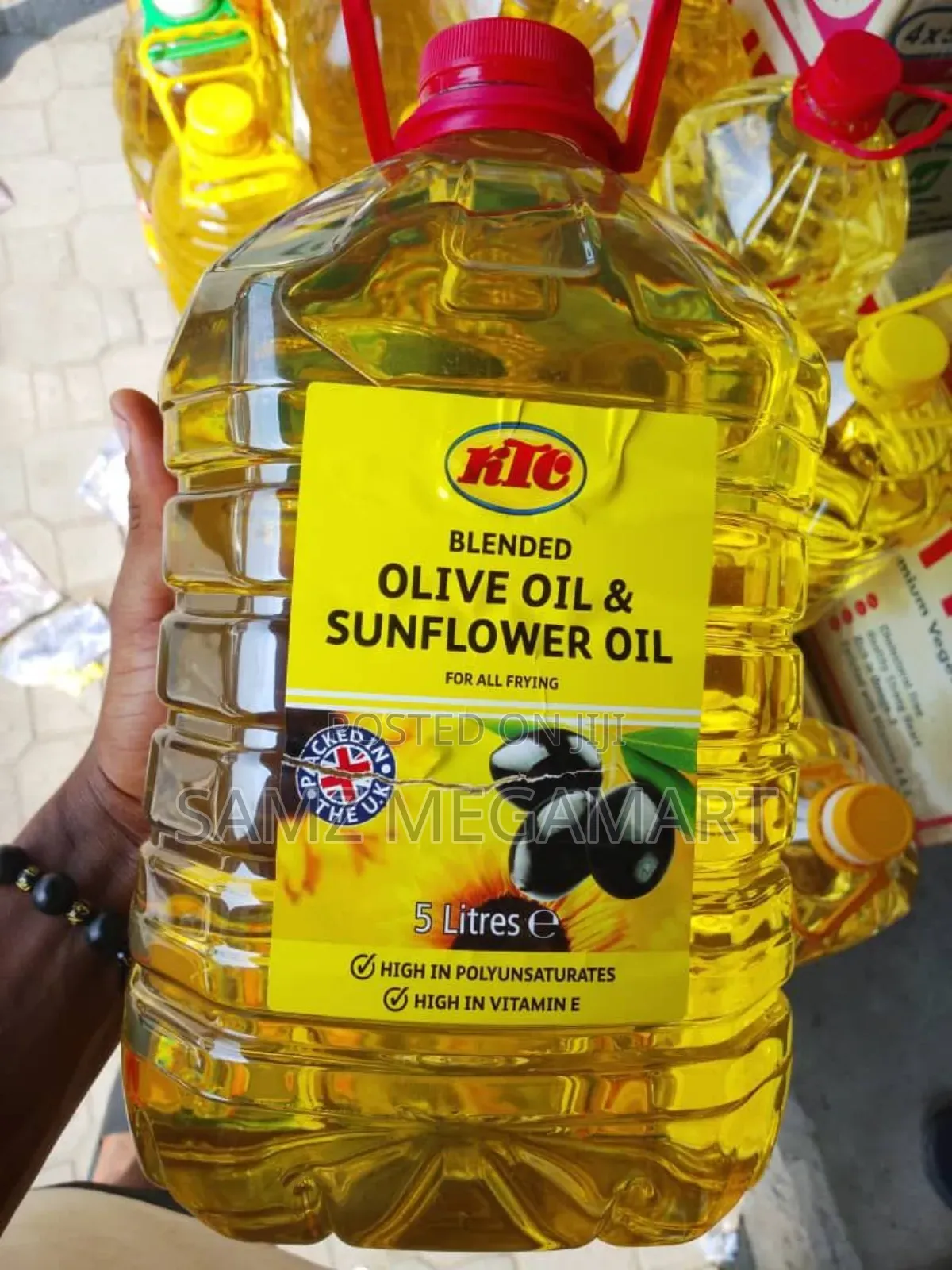 Ktc Blended Olive Oil & Sunflower Oil 4x5ltr