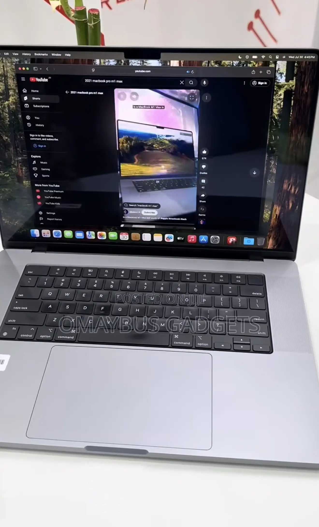 Laptop Apple MacBook Pro 2020 M1 16GB Apple M1 SSD 512GB