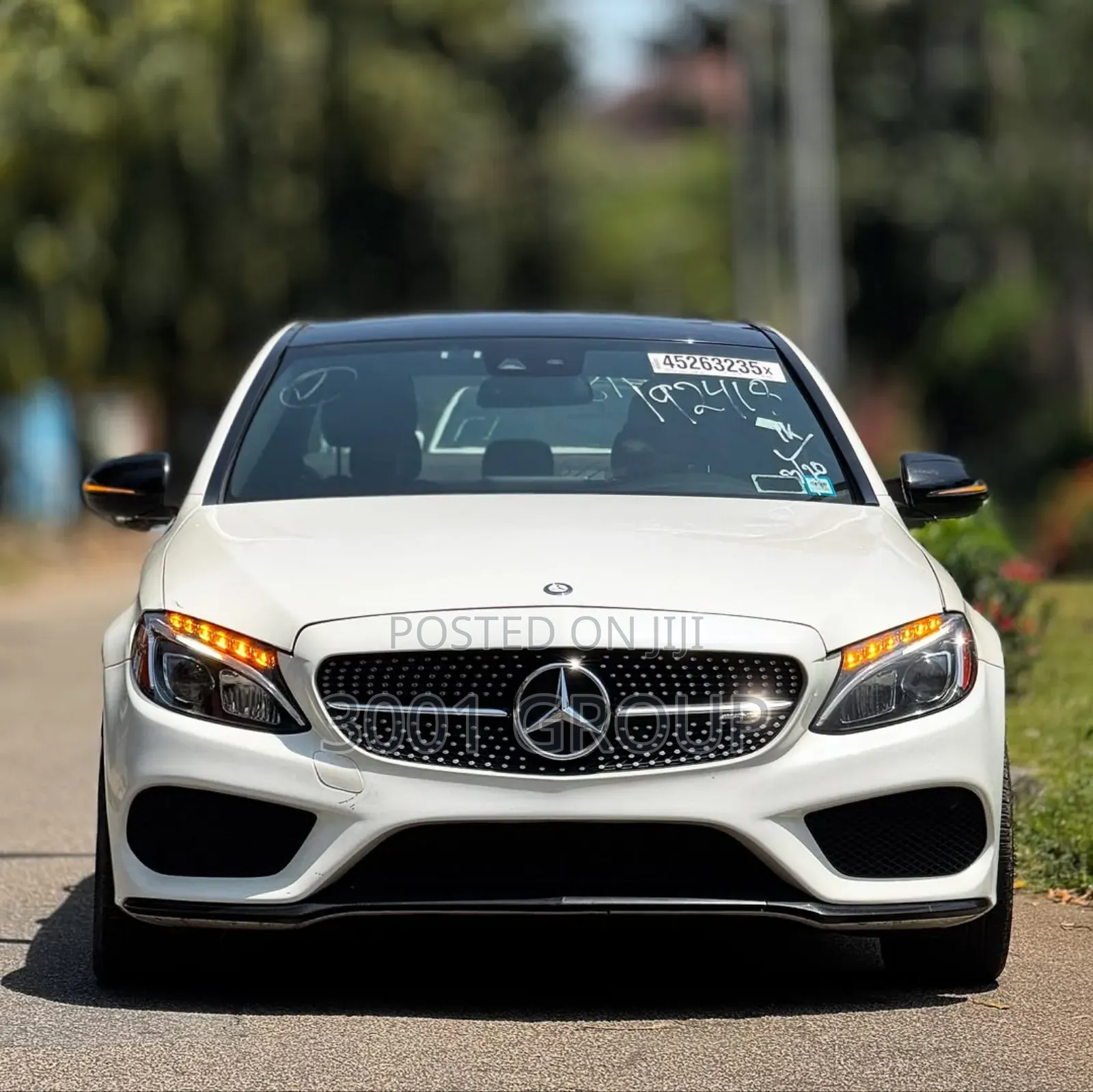 Mercedes-Benz C43 4Matic Sedan AWD (3.0L V6 9AM) 2018 White