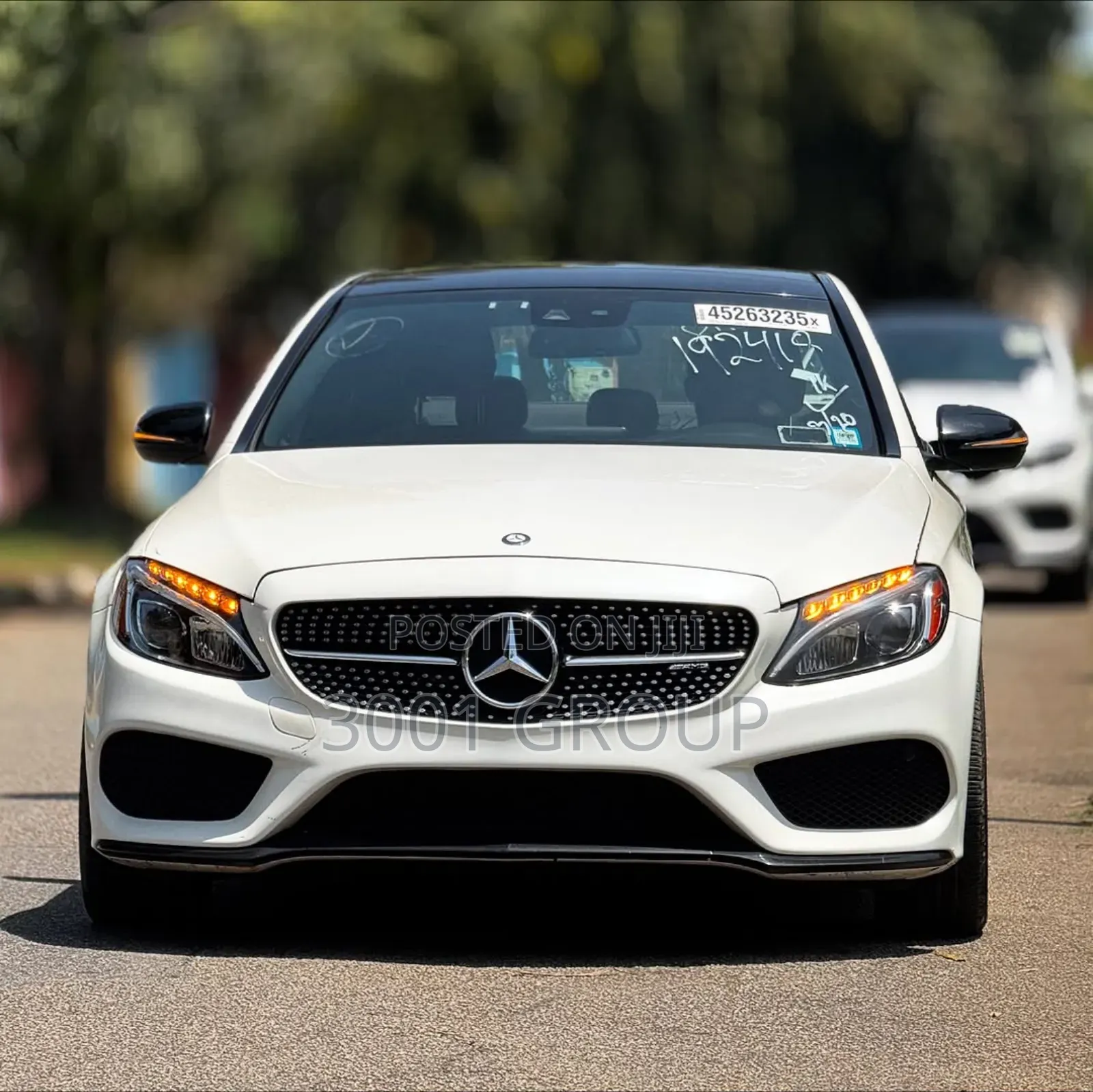 Mercedes-Benz C43 4Matic Sedan AWD (3.0L V6 9AM) 2018 White