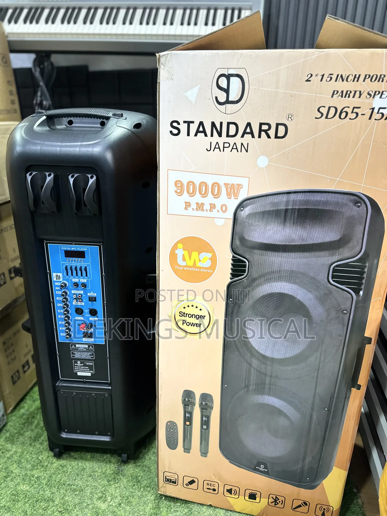 Professional Standard Japan Double 15 Rechargeable Wireless Pa System