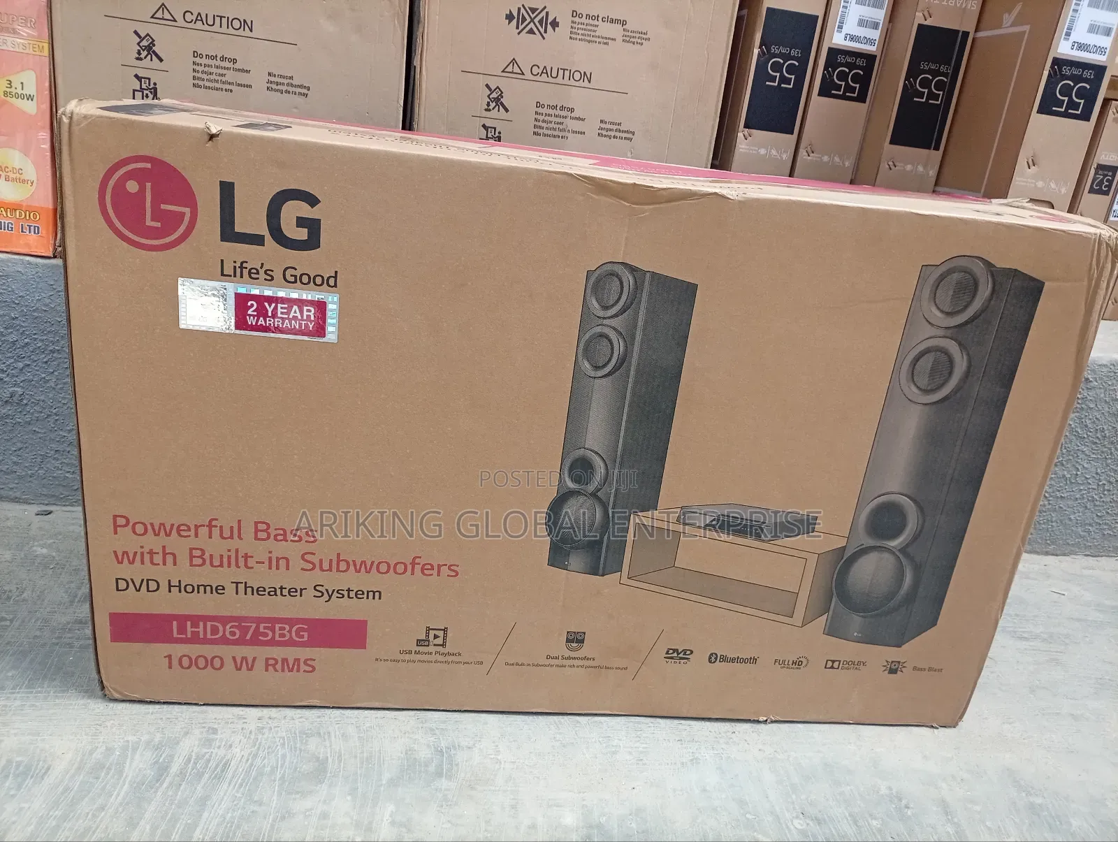 Powerful Bass Body Guard Lg Hometheater.